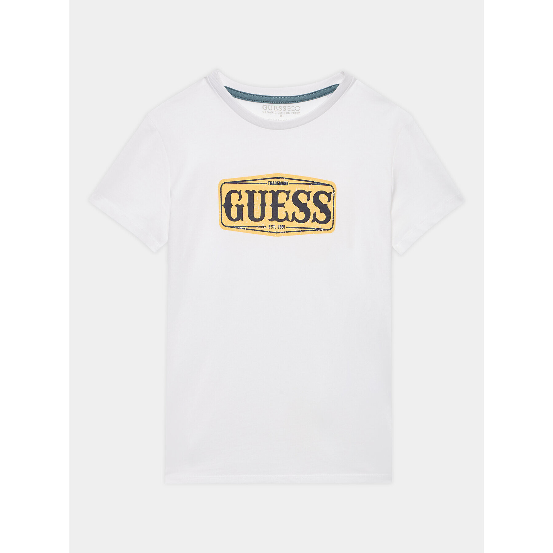 Guess Тишърт L3BI01 I3Z14 Бял Regular Fit - Pepit.bg