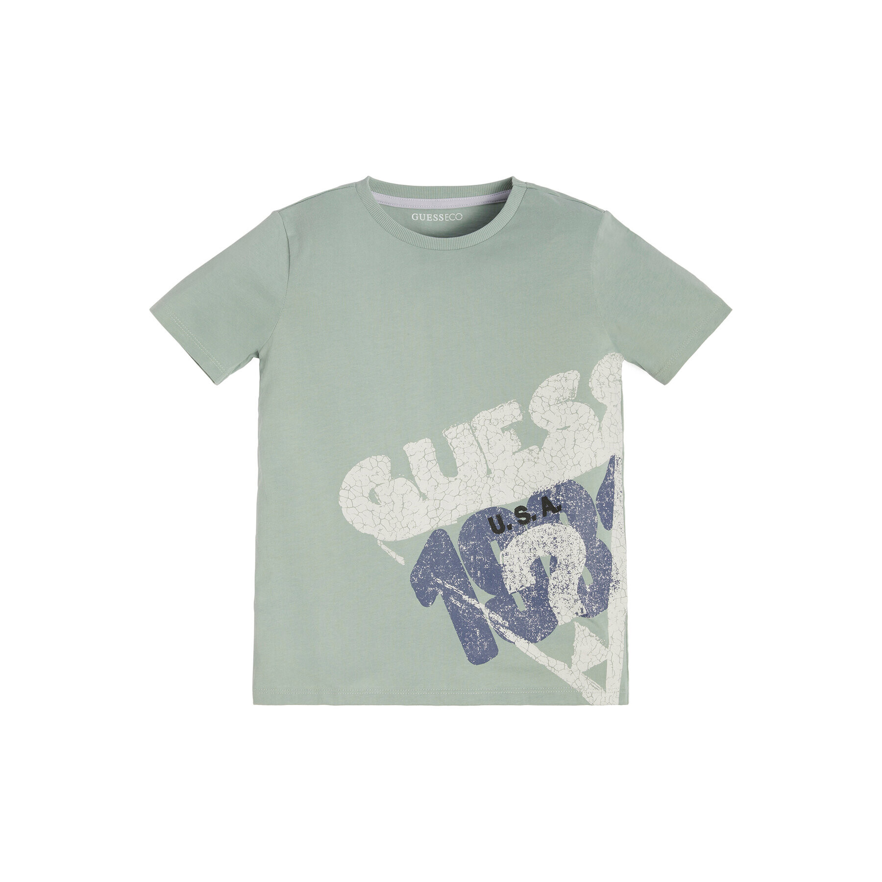 Guess Тишърт L3GI20 K8HM3 Син Regular Fit - Pepit.bg