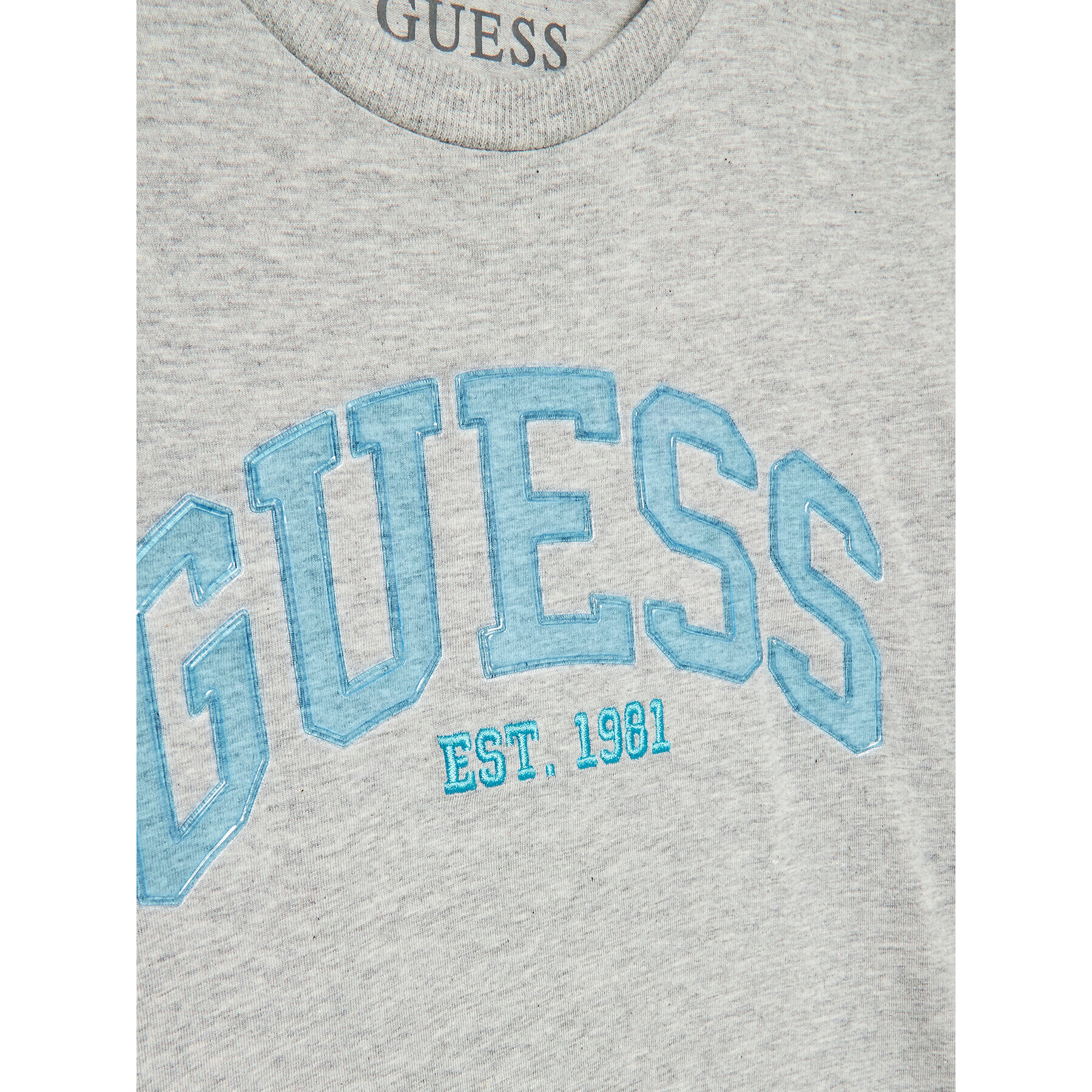 Guess Тишърт L3RI01 K8HM3 Сив Regular Fit - Pepit.bg