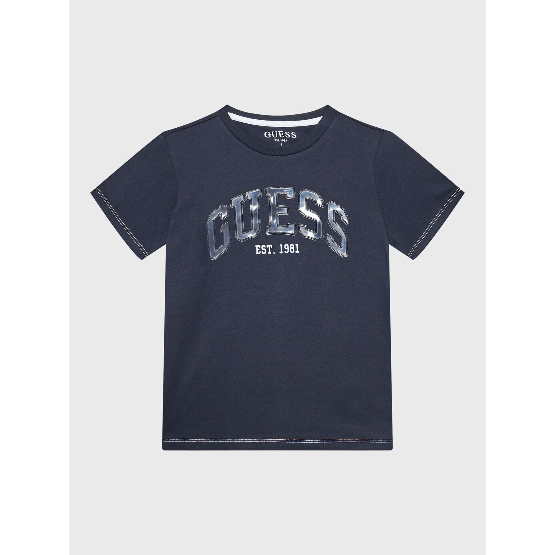 Guess Тишърт L3RI01 K8HM3 Тъмносин Regular Fit - Pepit.bg