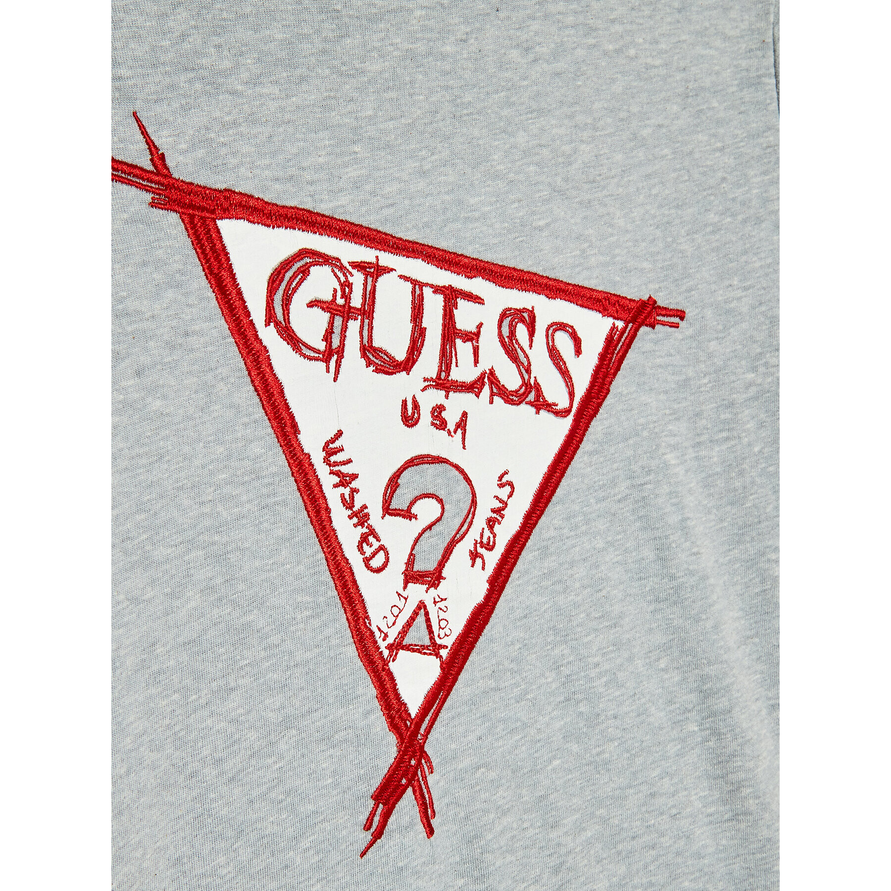 Guess Тишърт L3RI24 KAV10 Сив Regular Fit - Pepit.bg