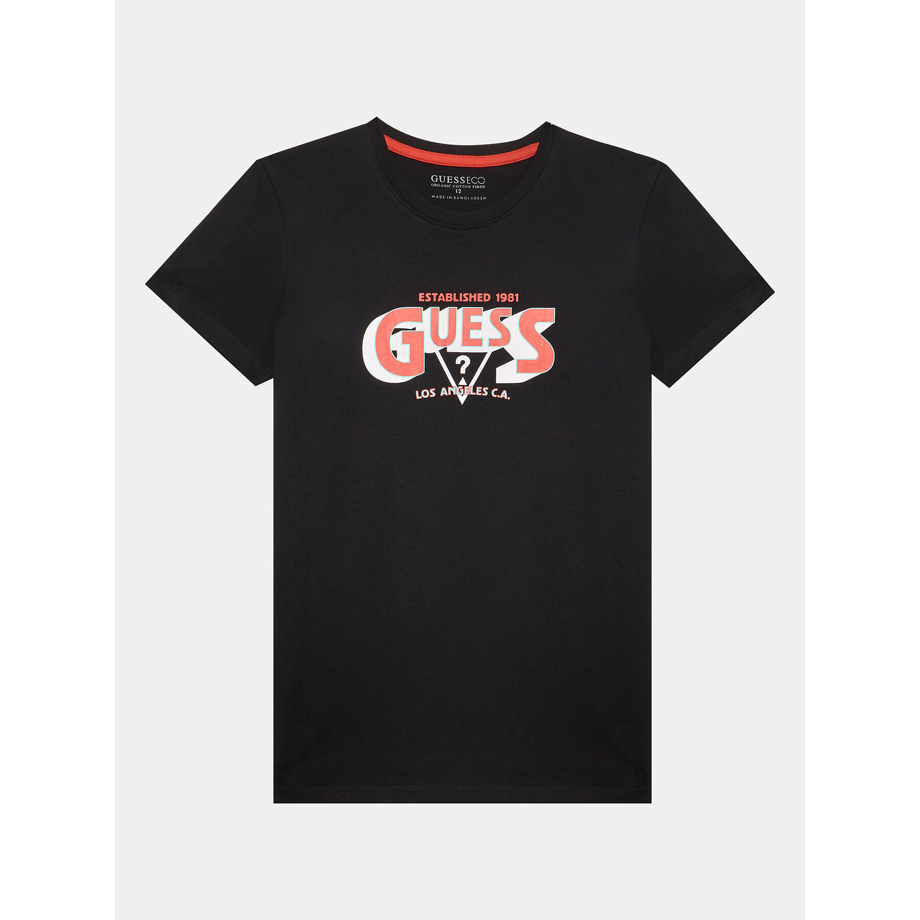 Guess Тишърт L3YI20 K8HM4 Черен Regular Fit - Pepit.bg