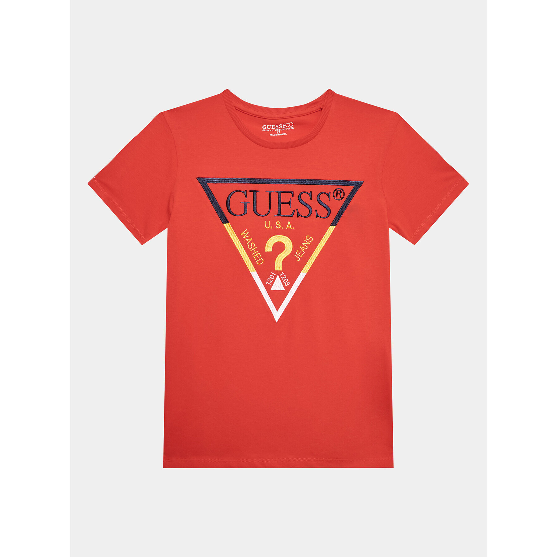 Guess Тишърт L3YI28 K8HM4 Червен Regular Fit - Pepit.bg