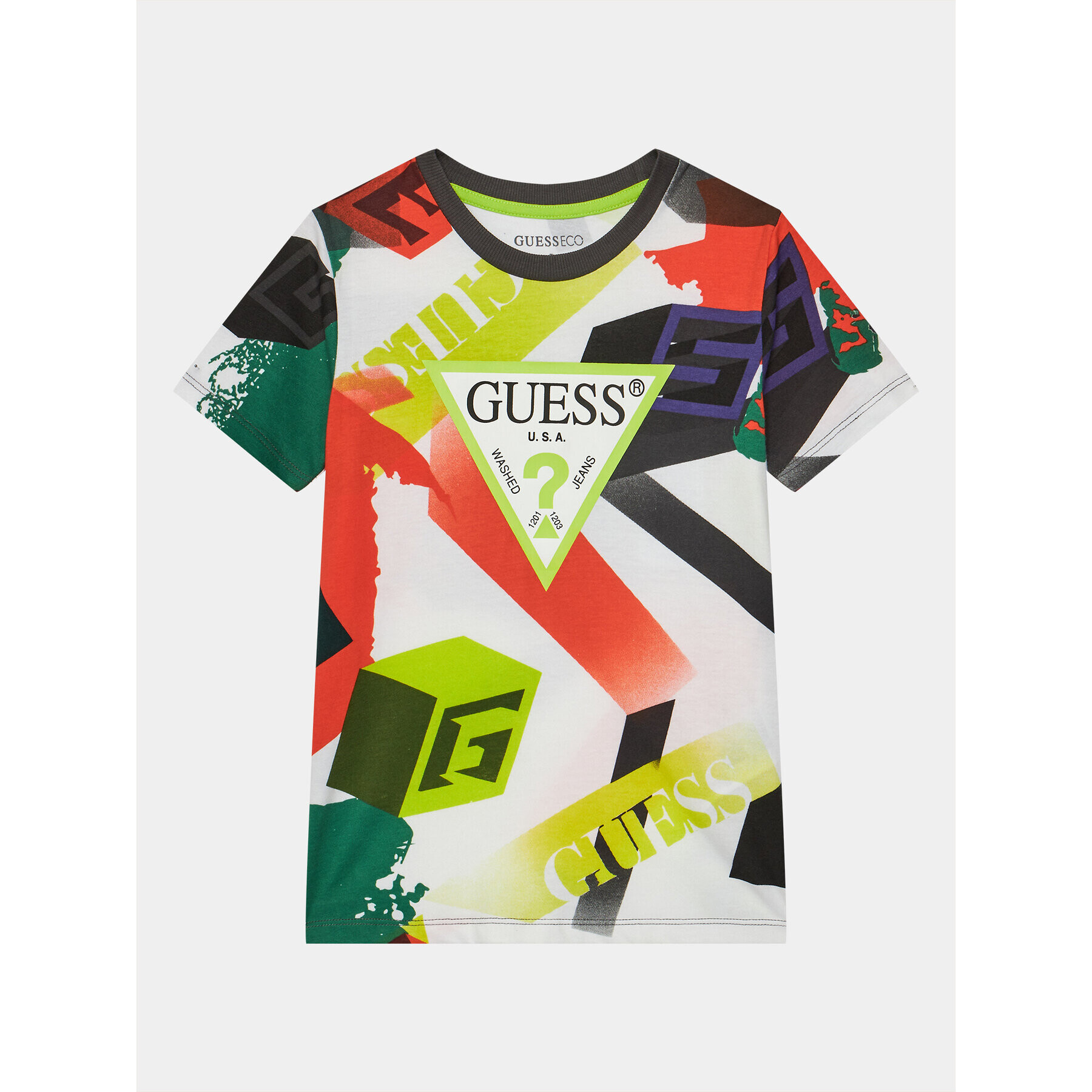 Guess Тишърт L4RI03 K8HM3 Цветен Regular Fit - Pepit.bg