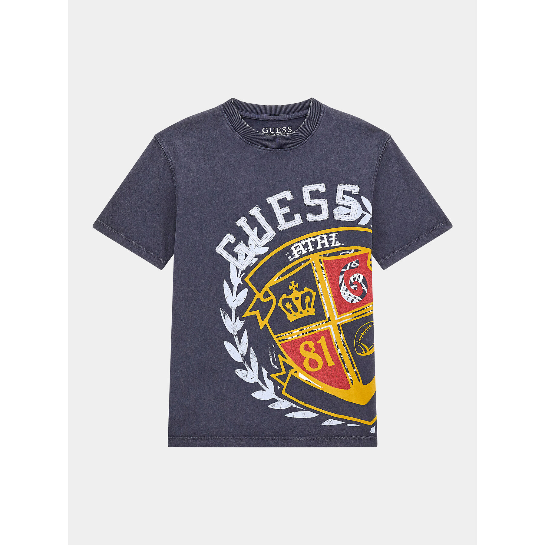 Guess Тишърт L4RI15 K8HM4 Тъмносин Regular Fit - Pepit.bg