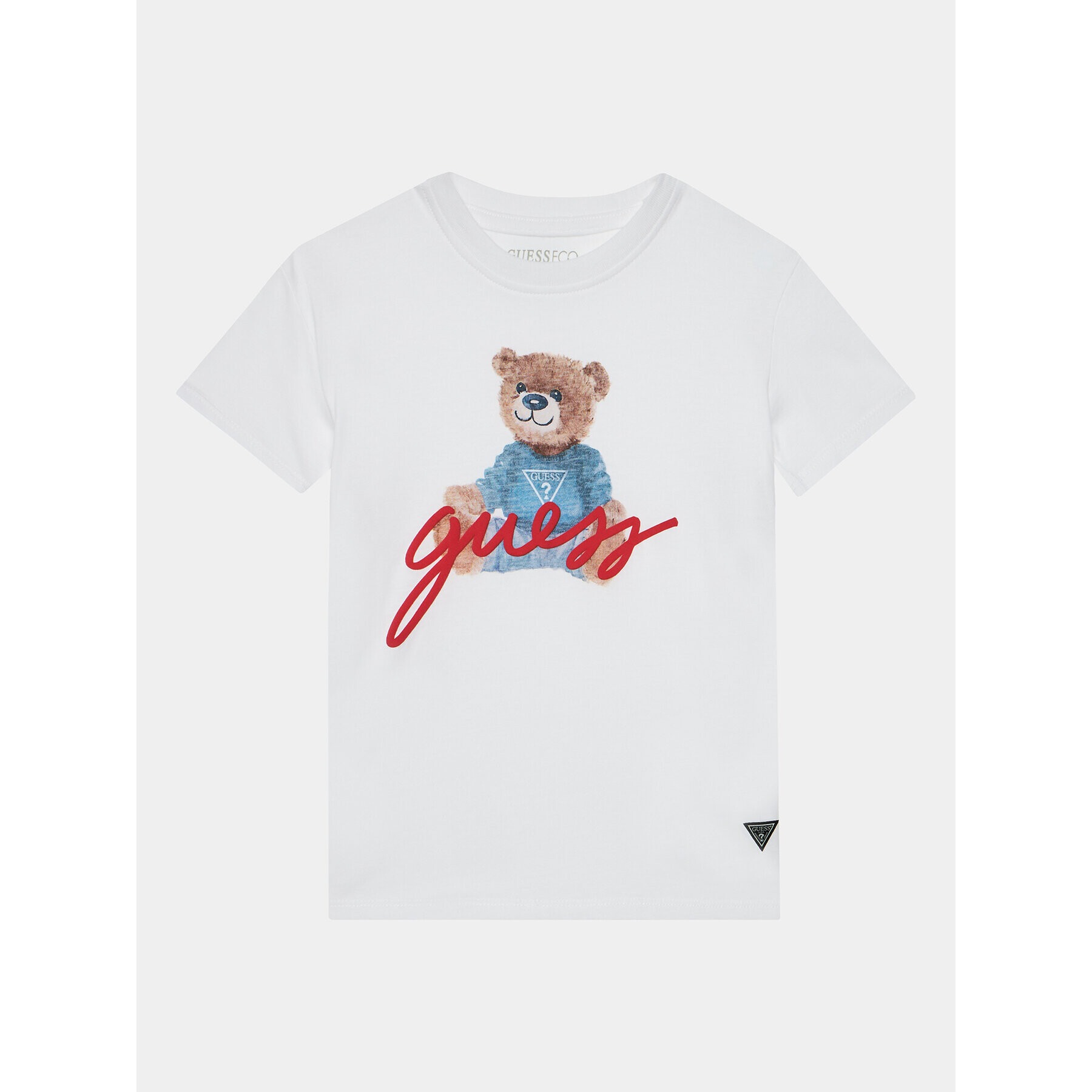 Guess Тишърт L4RI30 K9RM1 Бял Regular Fit - Pepit.bg