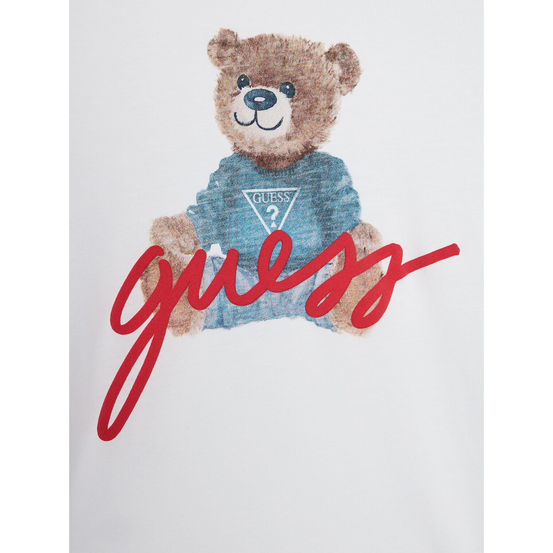 Guess Тишърт L4RI30 K9RM1 Бял Regular Fit - Pepit.bg