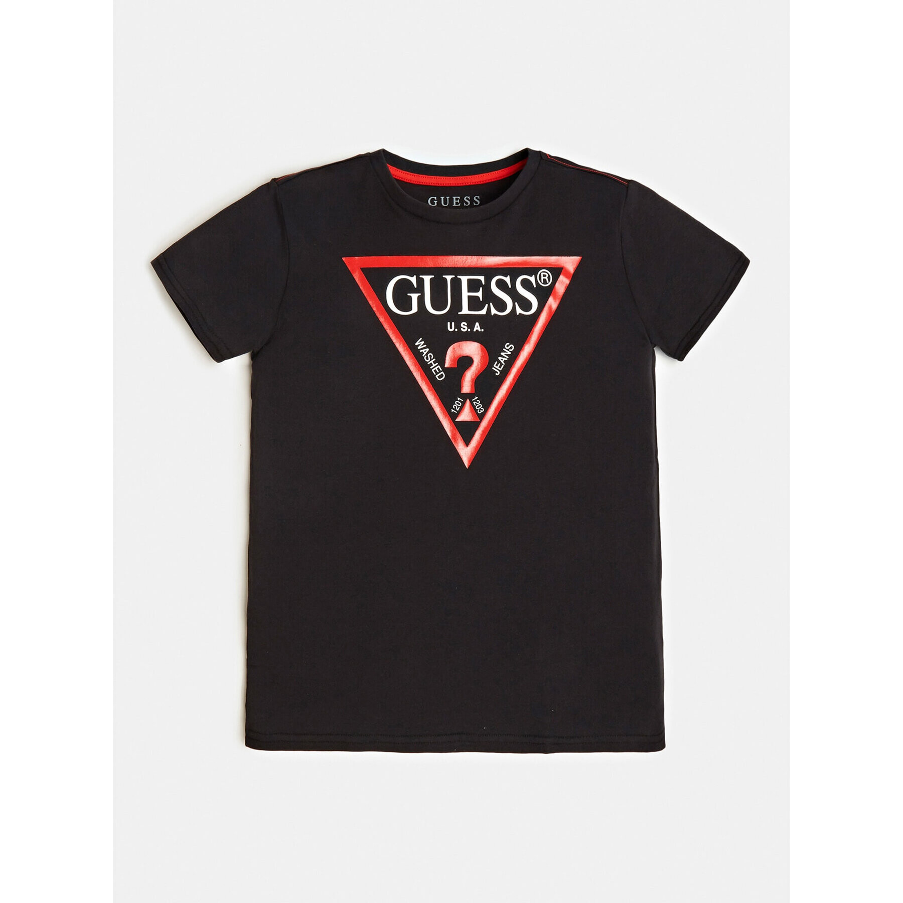 Guess Тишърт L73I55 K8HM0 Черен Regular Fit - Pepit.bg