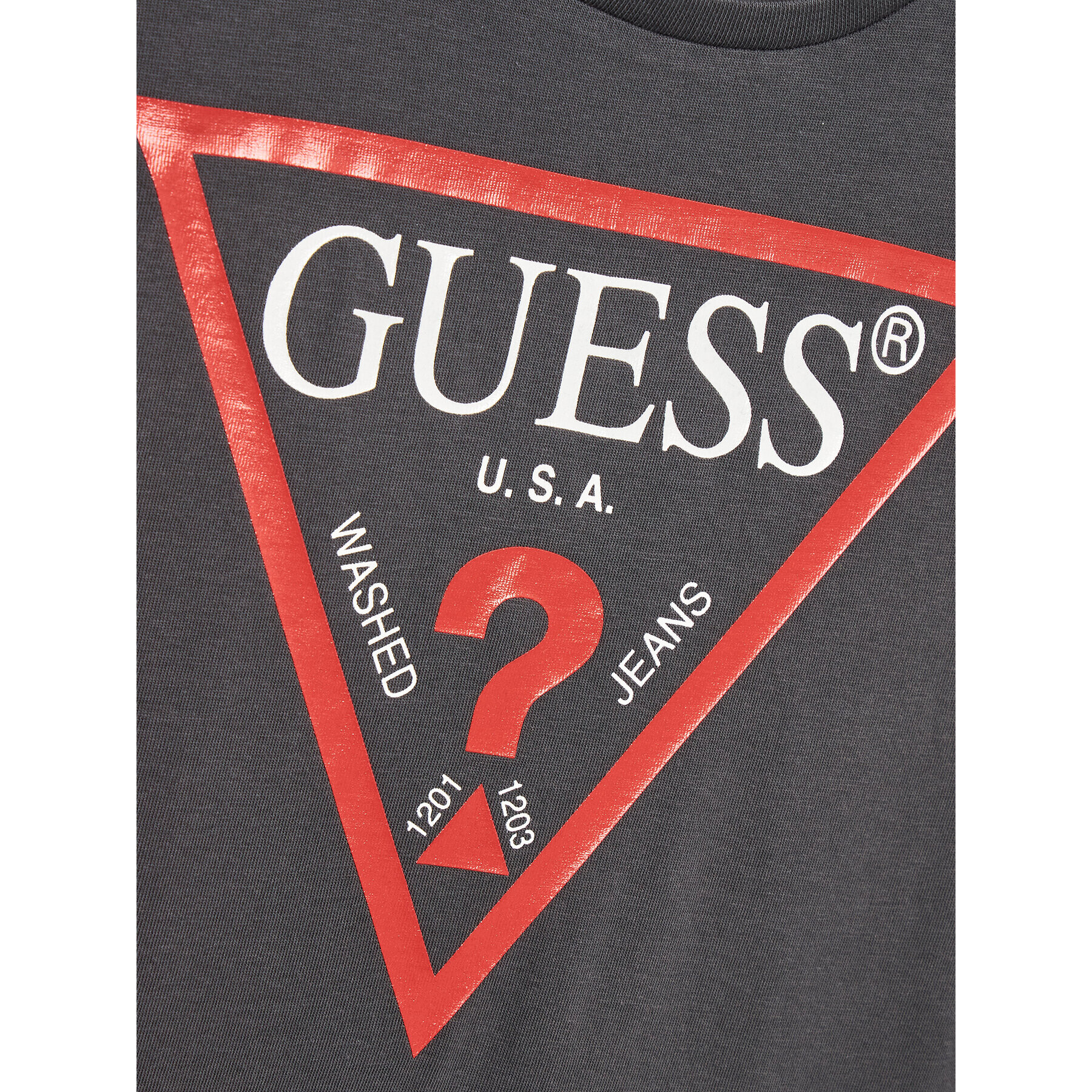 Guess Тишърт L73I55 K8HM0 Сив Regular Fit - Pepit.bg