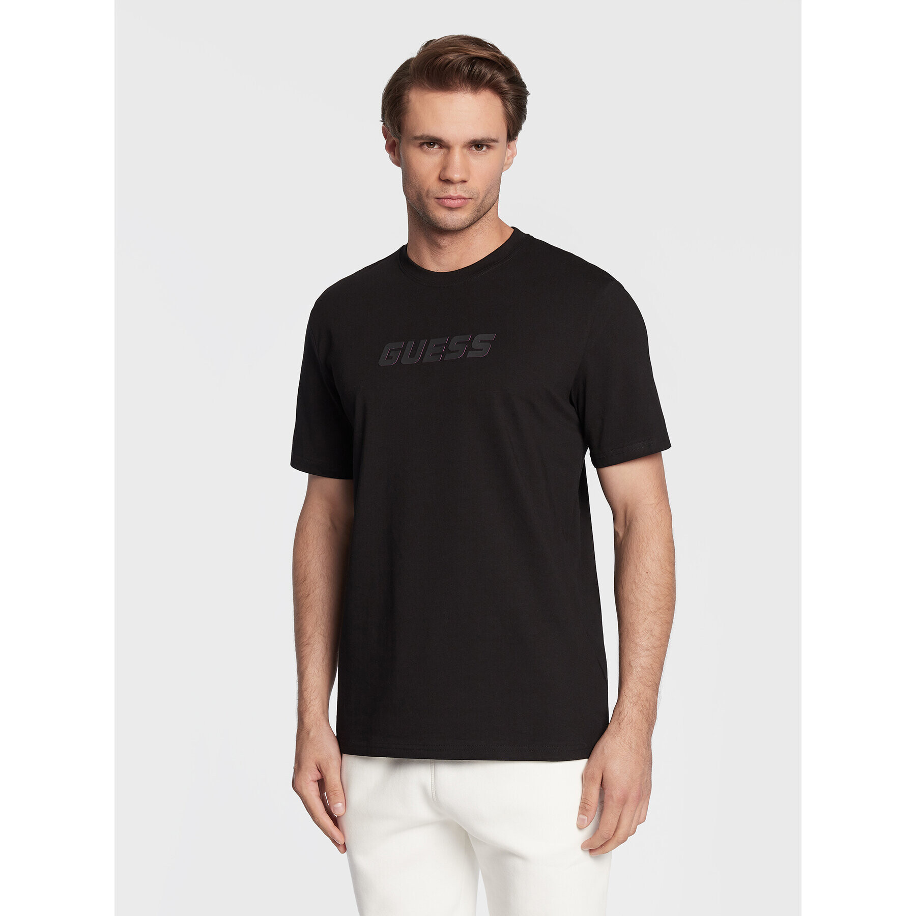 Guess Тишърт Lake Z2BI10 J1314 Черен Regular Fit - Pepit.bg