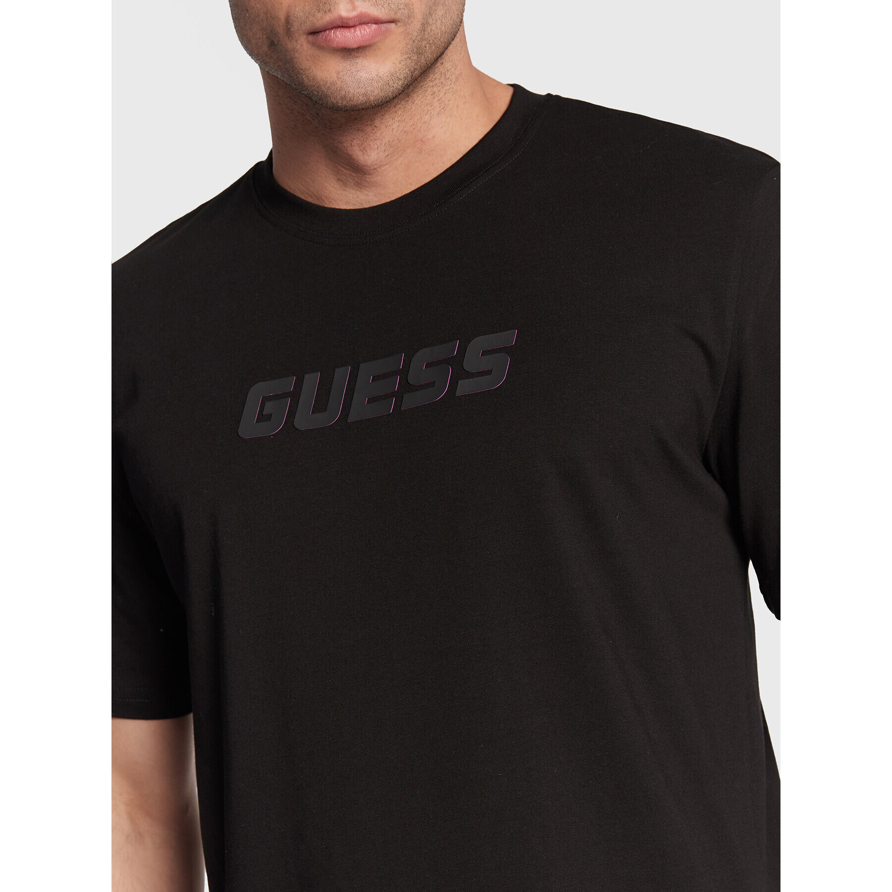 Guess Тишърт Lake Z2BI10 J1314 Черен Regular Fit - Pepit.bg