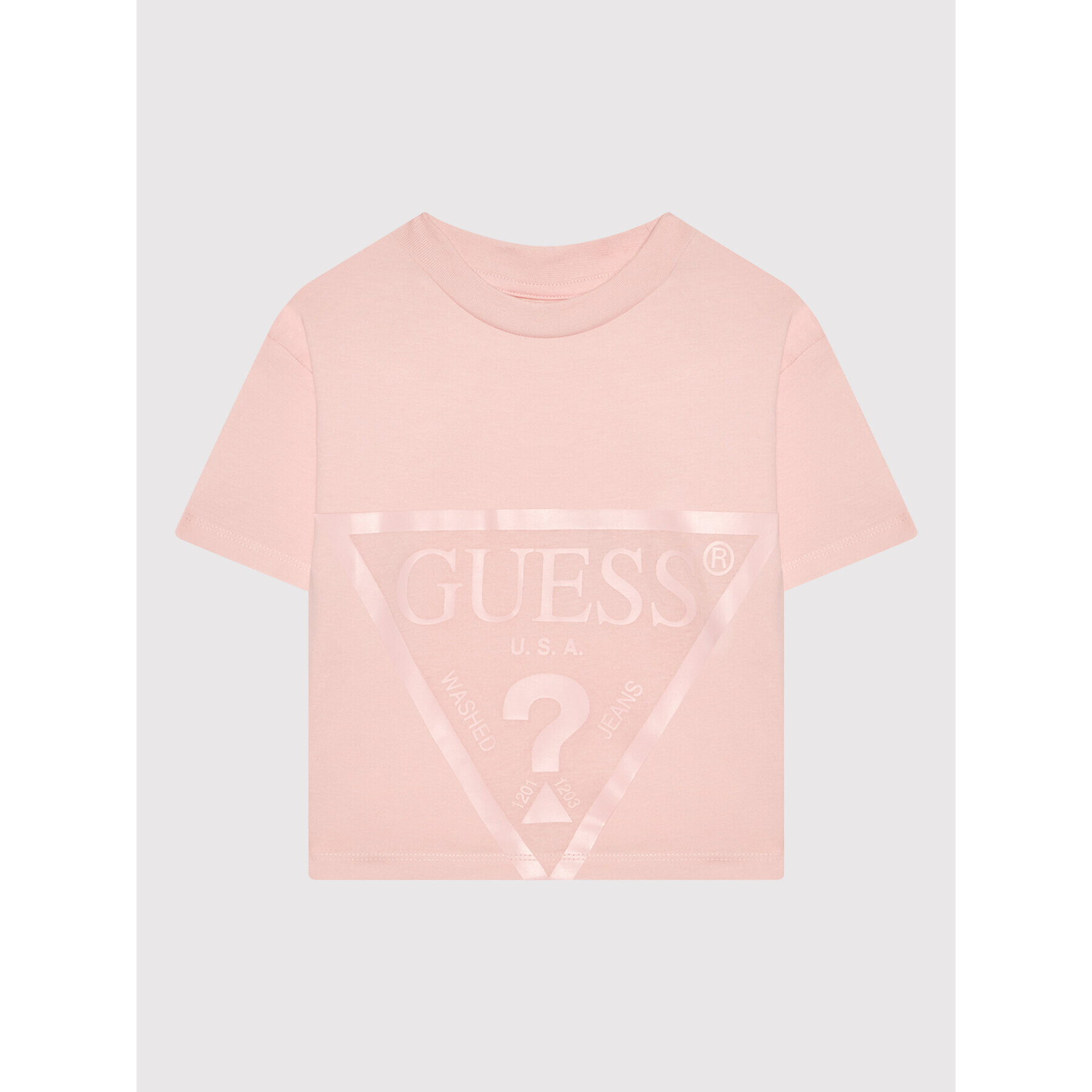 Guess Тишърт Logo J2RI31 K8HM0 Розов Relaxed Fit - Pepit.bg