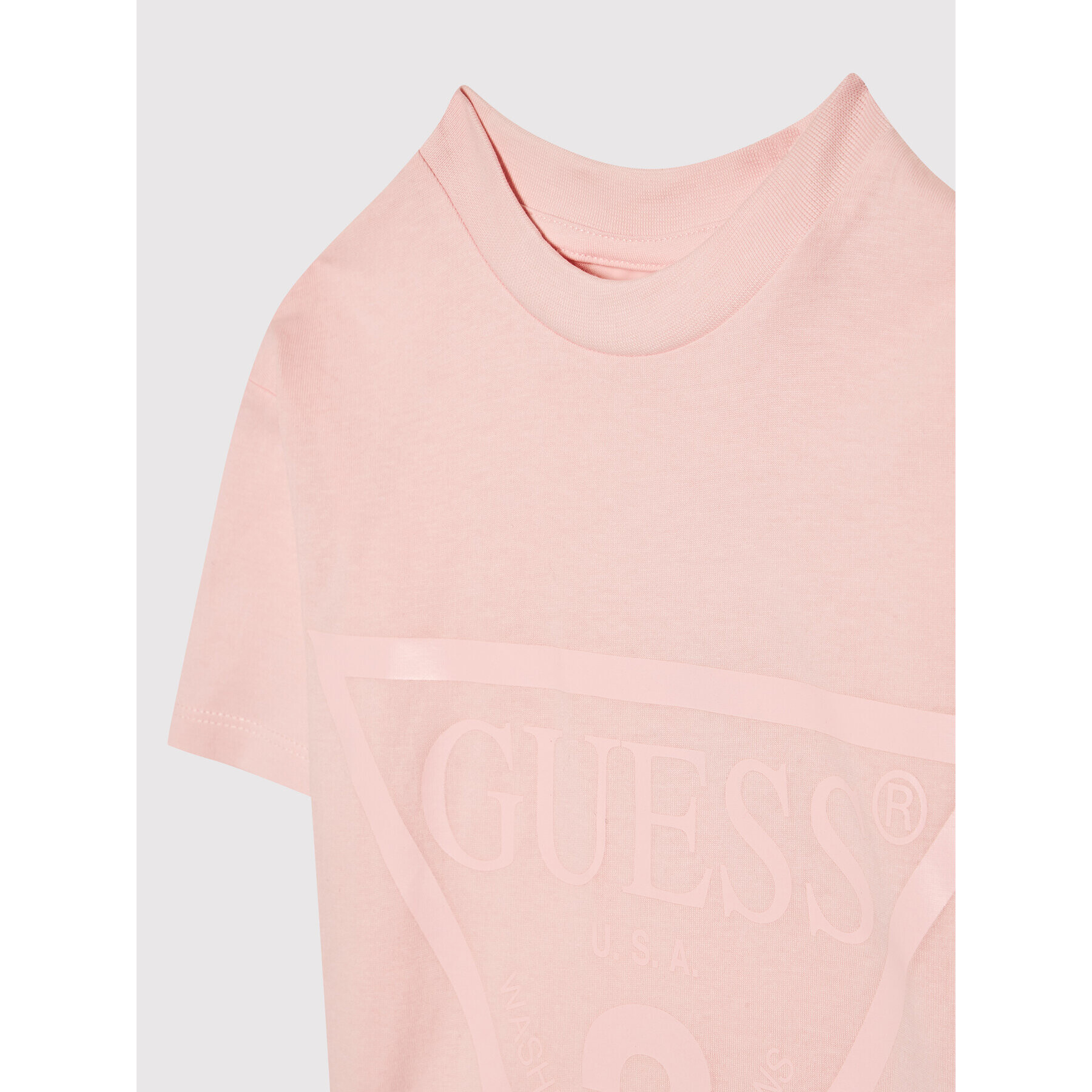 Guess Тишърт Logo J2RI31 K8HM0 Розов Relaxed Fit - Pepit.bg