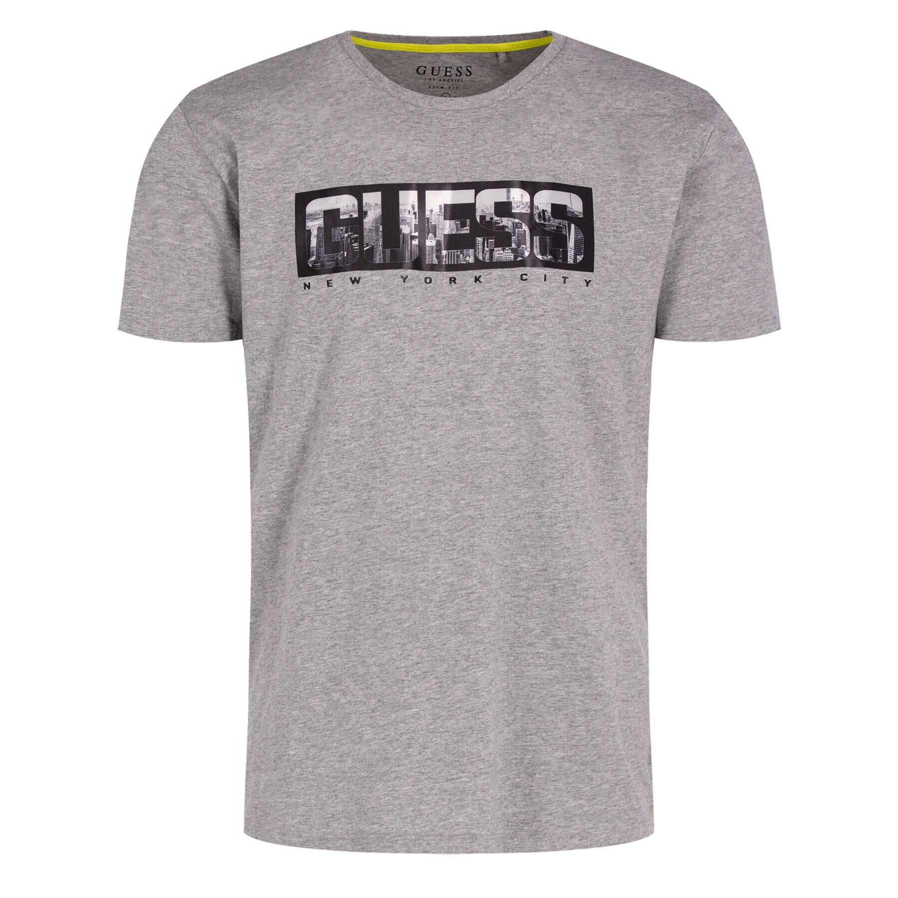 Guess Тишърт M01I53 K9H10 Сив Regular Fit - Pepit.bg