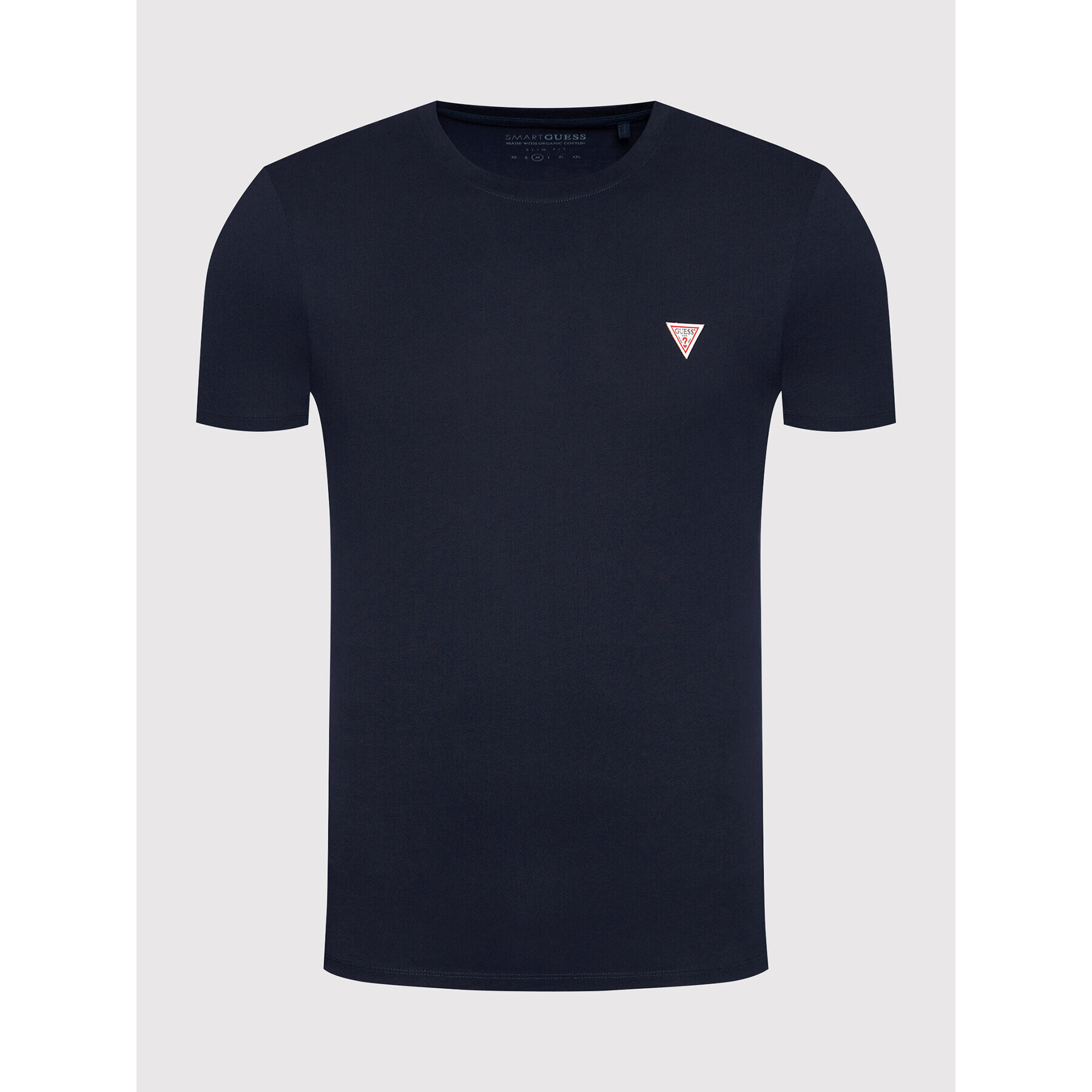 Guess Тишърт M1RI36 I3Z11 Тъмносин Slim Fit - Pepit.bg