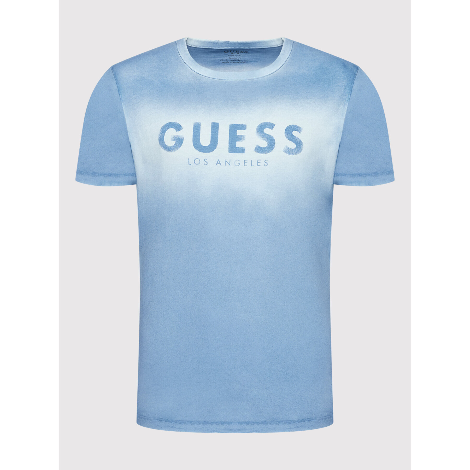 Guess Тишърт M2GI26 K8FQ0 Син Regular Fit - Pepit.bg