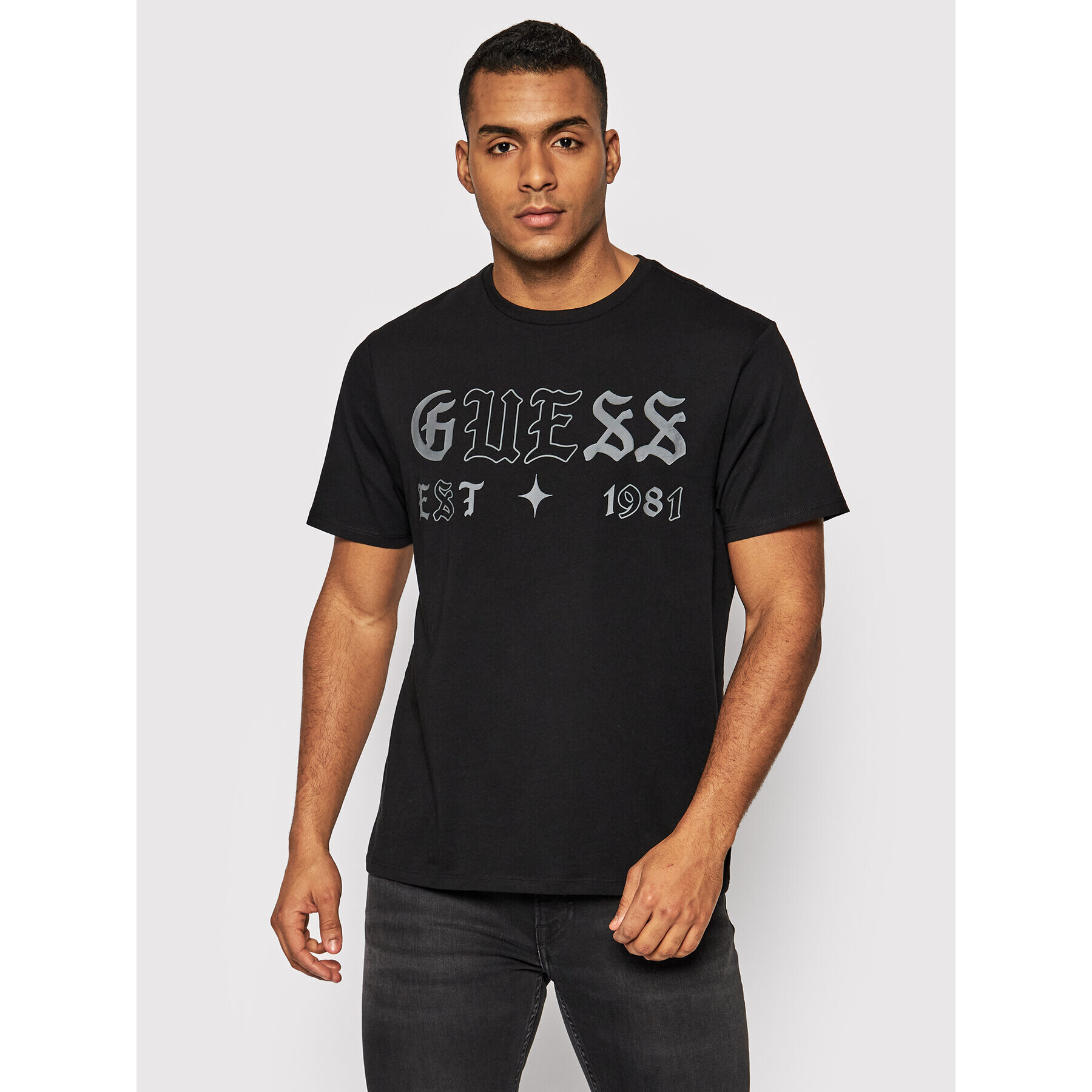 Guess Тишърт M2GI36 K9RM1 Черен Relaxed Fit - Pepit.bg