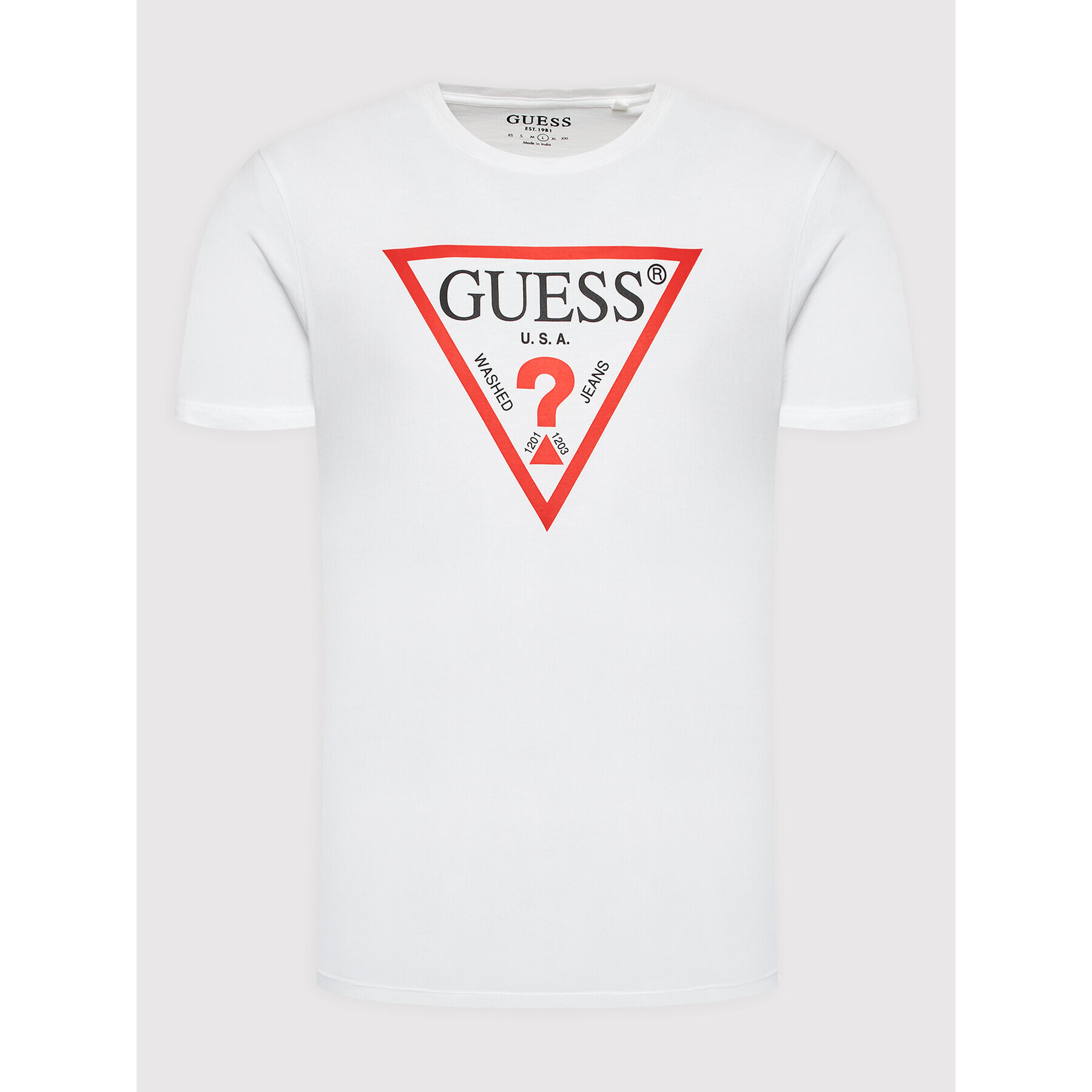 Guess Тишърт M2GI68 KBA60 Бял Regular Fit - Pepit.bg