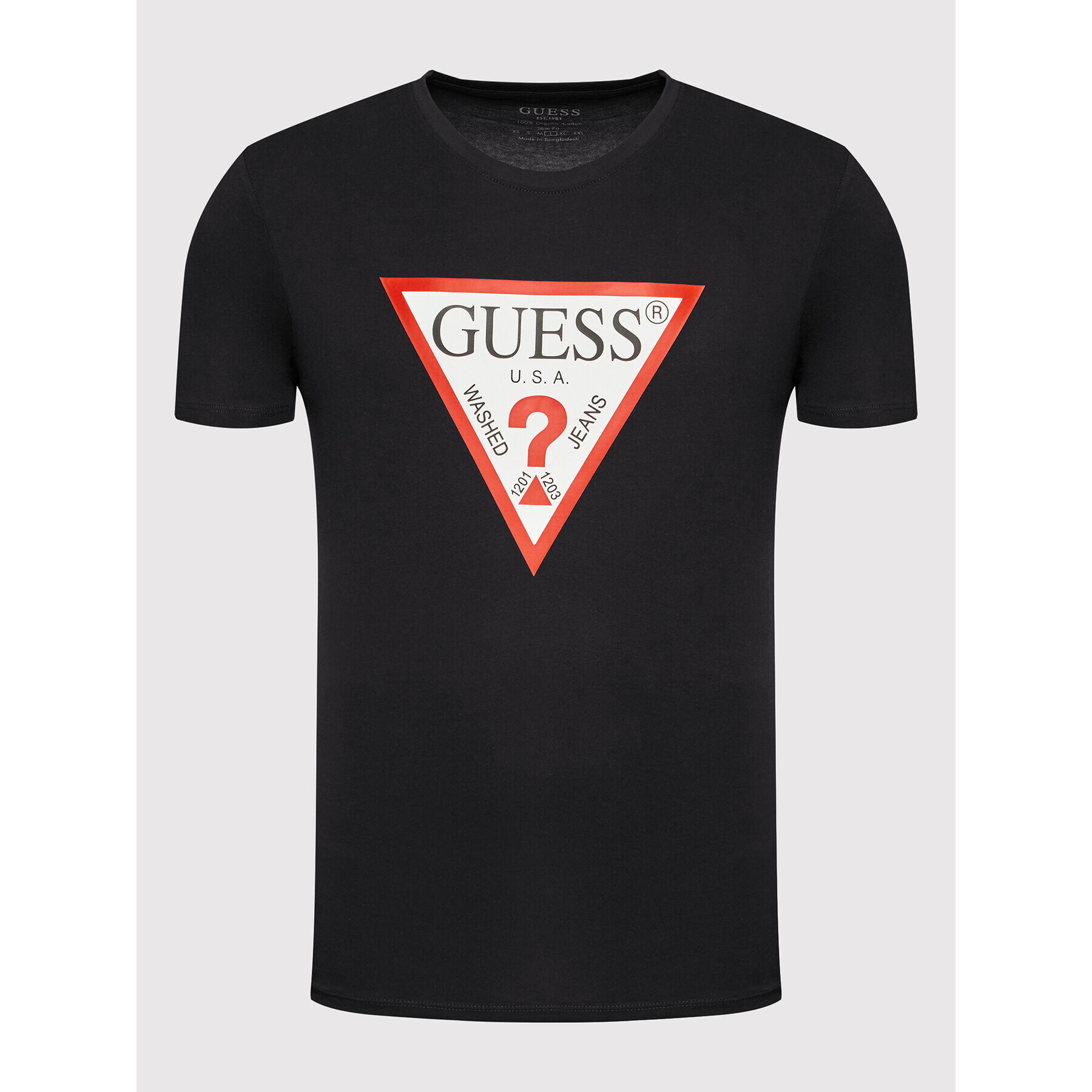 Guess Тишърт M2YI71 I3Z11 Черен Slim Fit - Pepit.bg