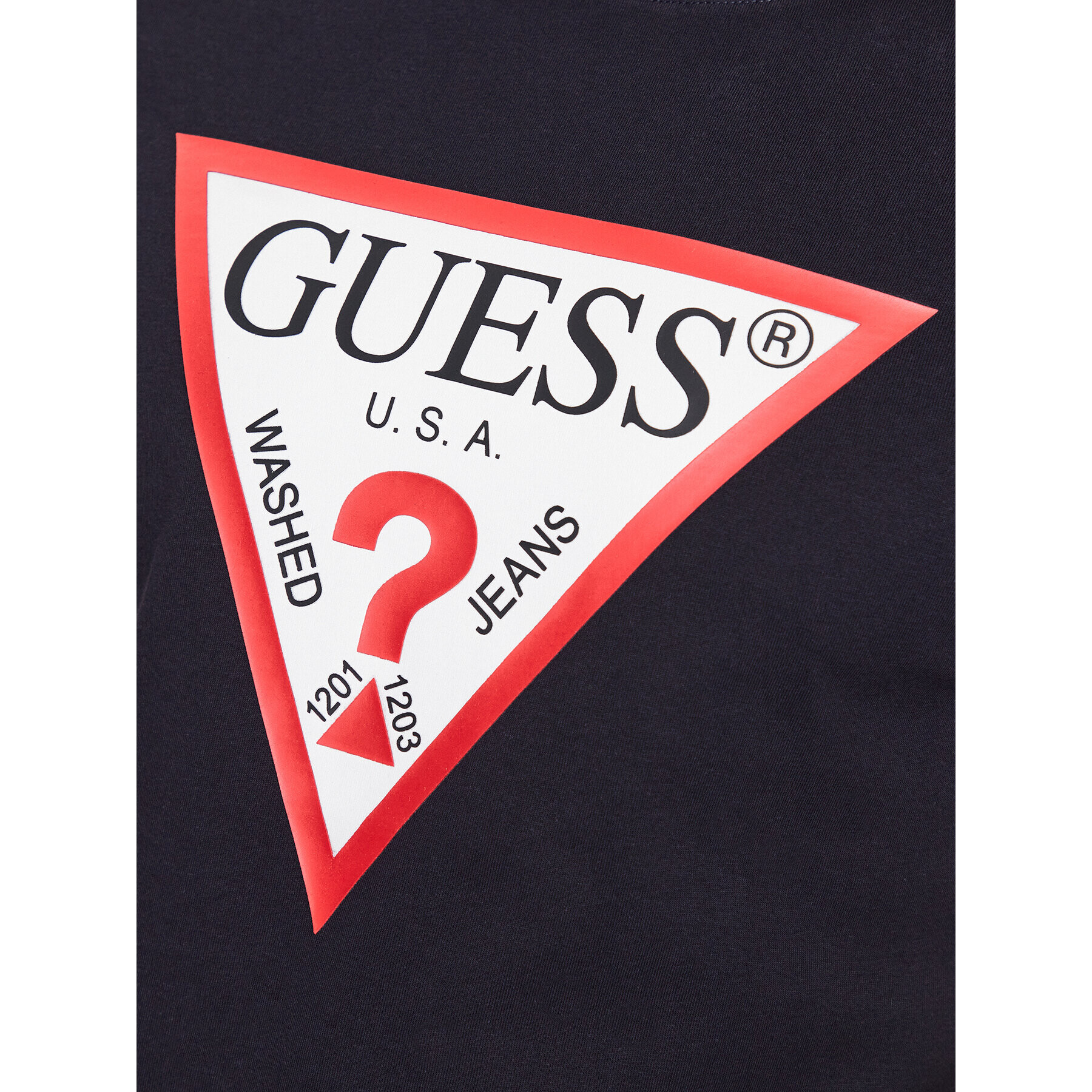 Guess Тишърт M2YI71 I3Z14 Тъмносин Slim Fit - Pepit.bg