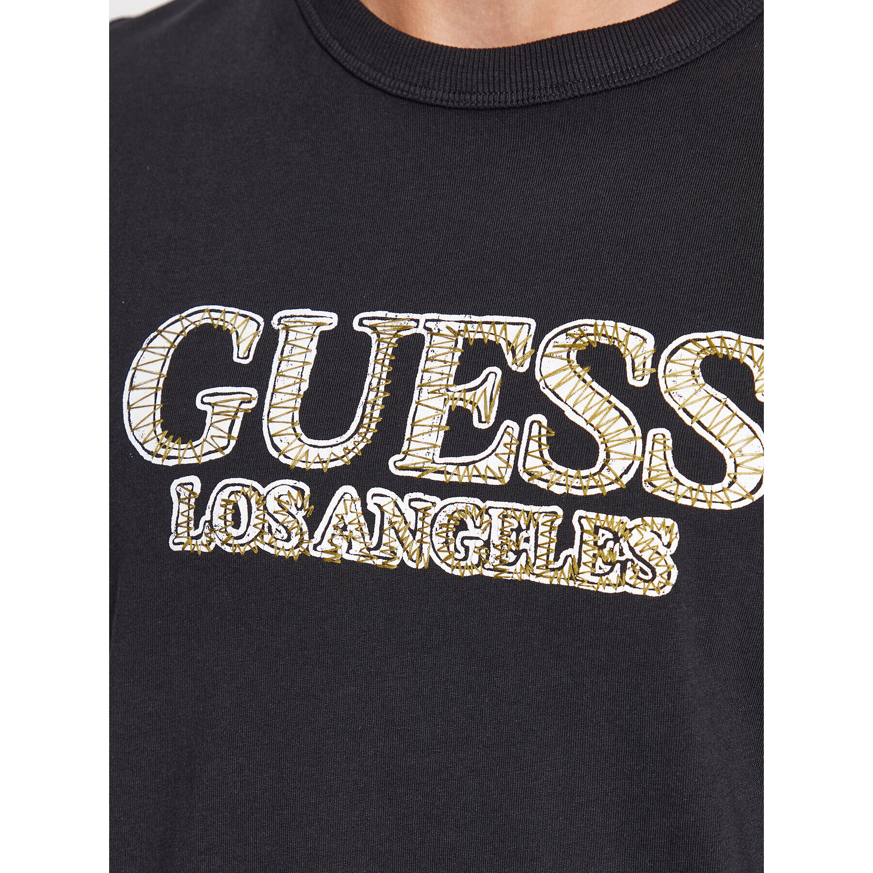 Guess Тишърт M3BI19 I3Z14 Черен Regular Fit - Pepit.bg