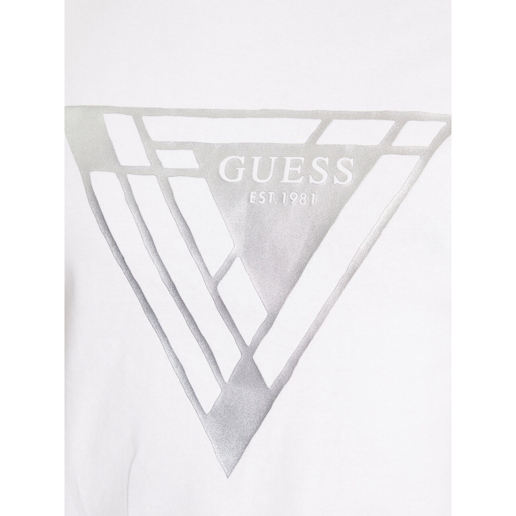 Guess Тишърт M3BI35 J1314 Бял Slim Fit - Pepit.bg