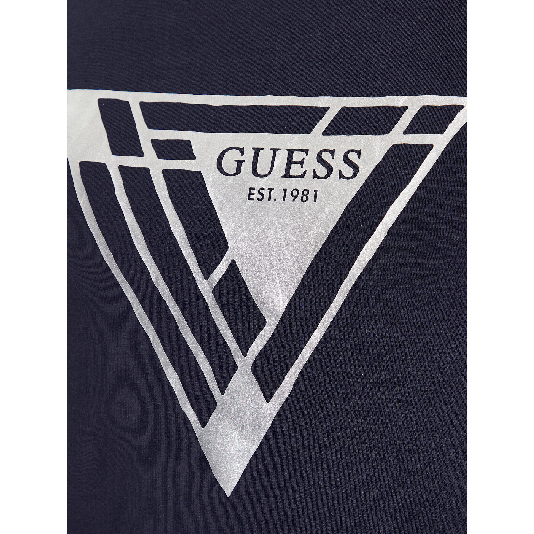 Guess Тишърт M3BI35 J1314 Син Slim Fit - Pepit.bg