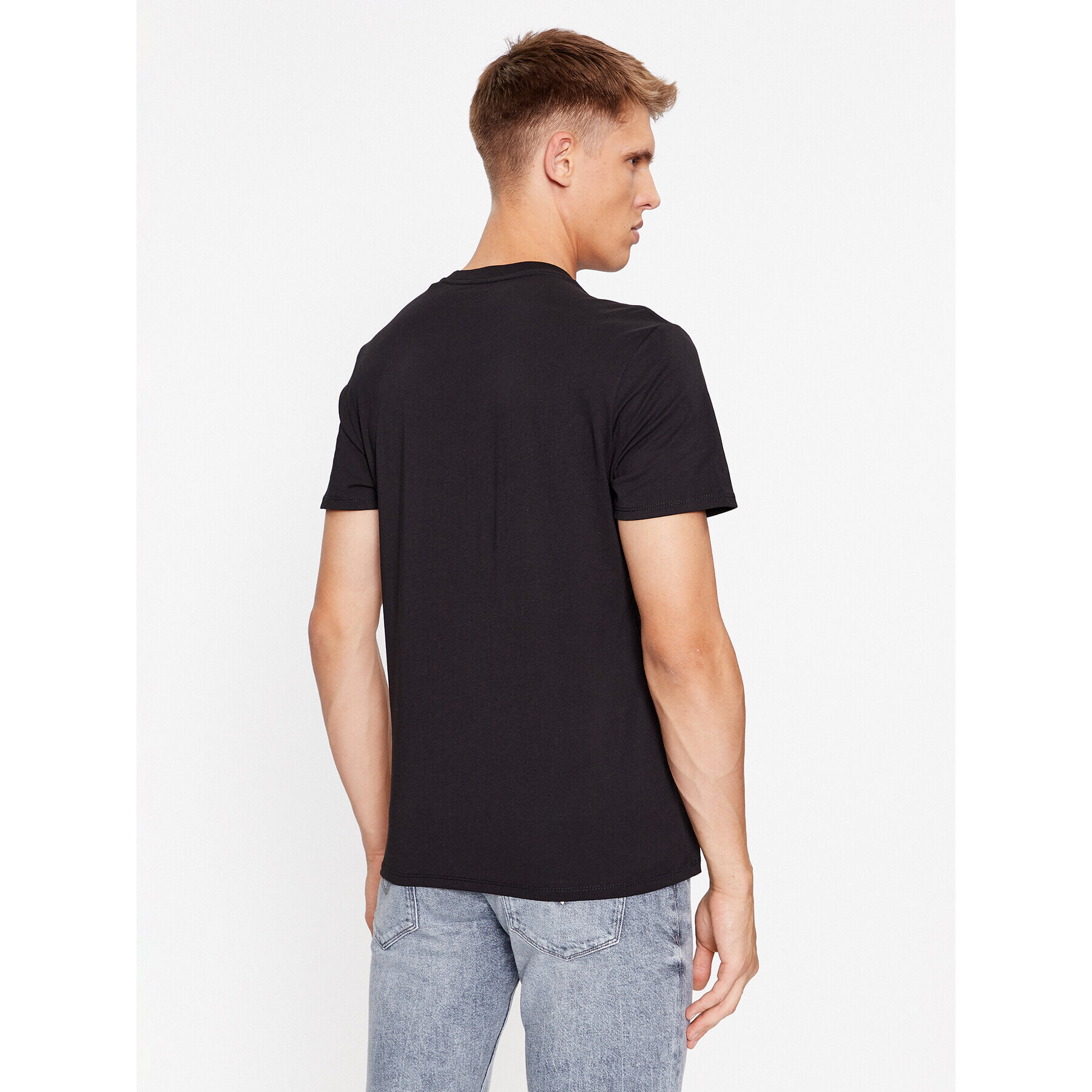 Guess Тишърт M3BI67 K9RM1 Черен Slim Fit - Pepit.bg