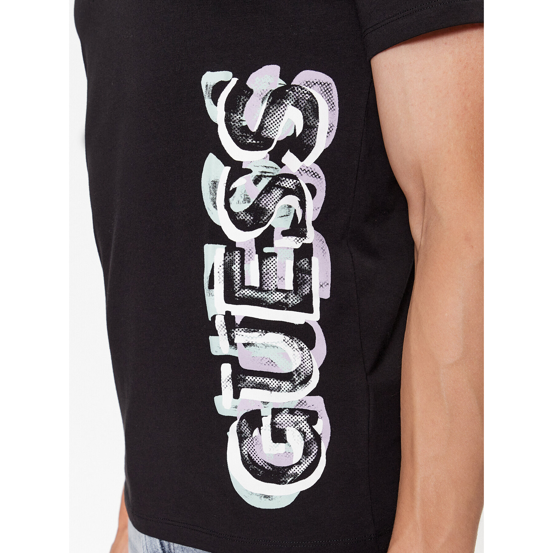 Guess Тишърт M3BI73 J1314 Черен Slim Fit - Pepit.bg