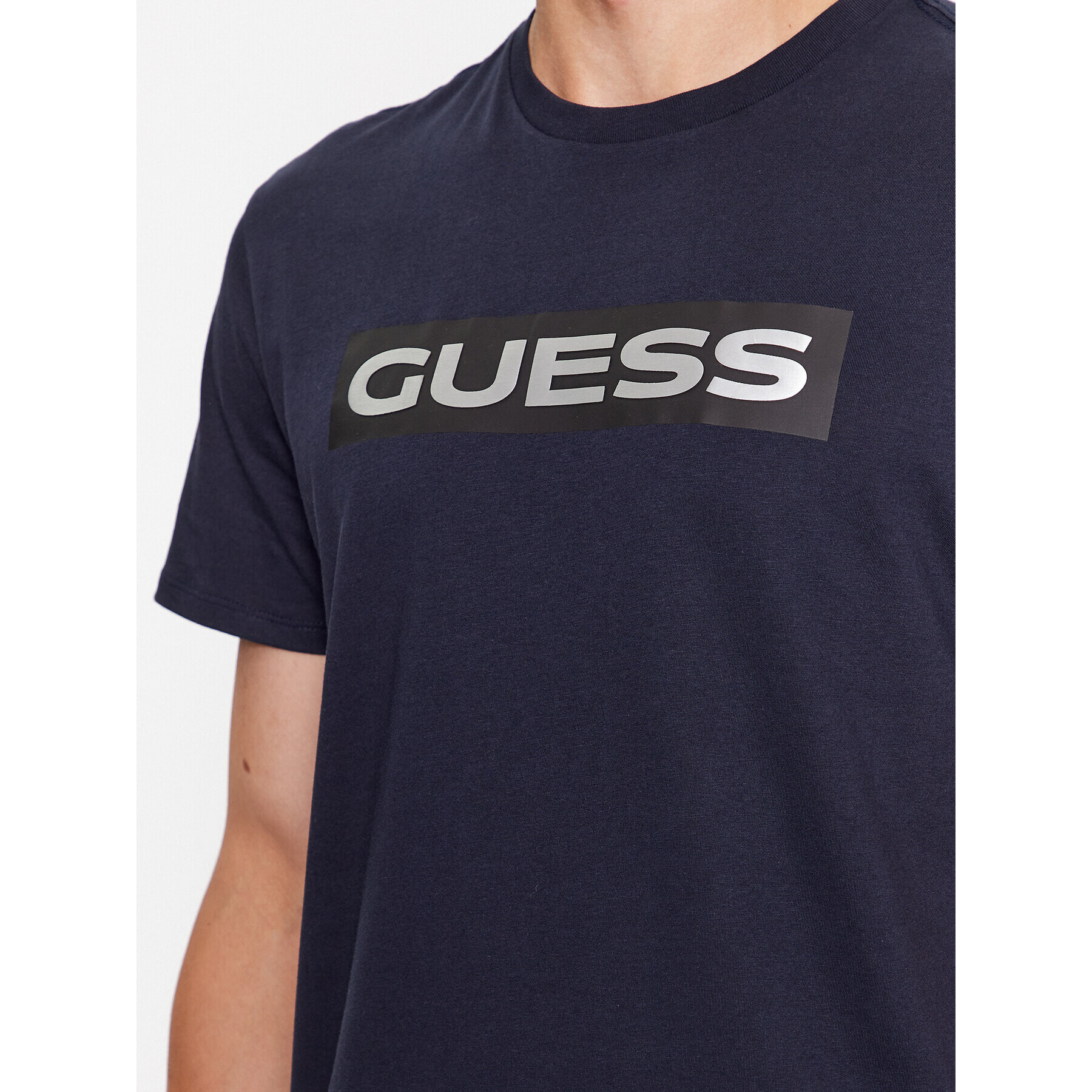 Guess Тишърт M3BI80 K9RM1 Син Regular Fit - Pepit.bg