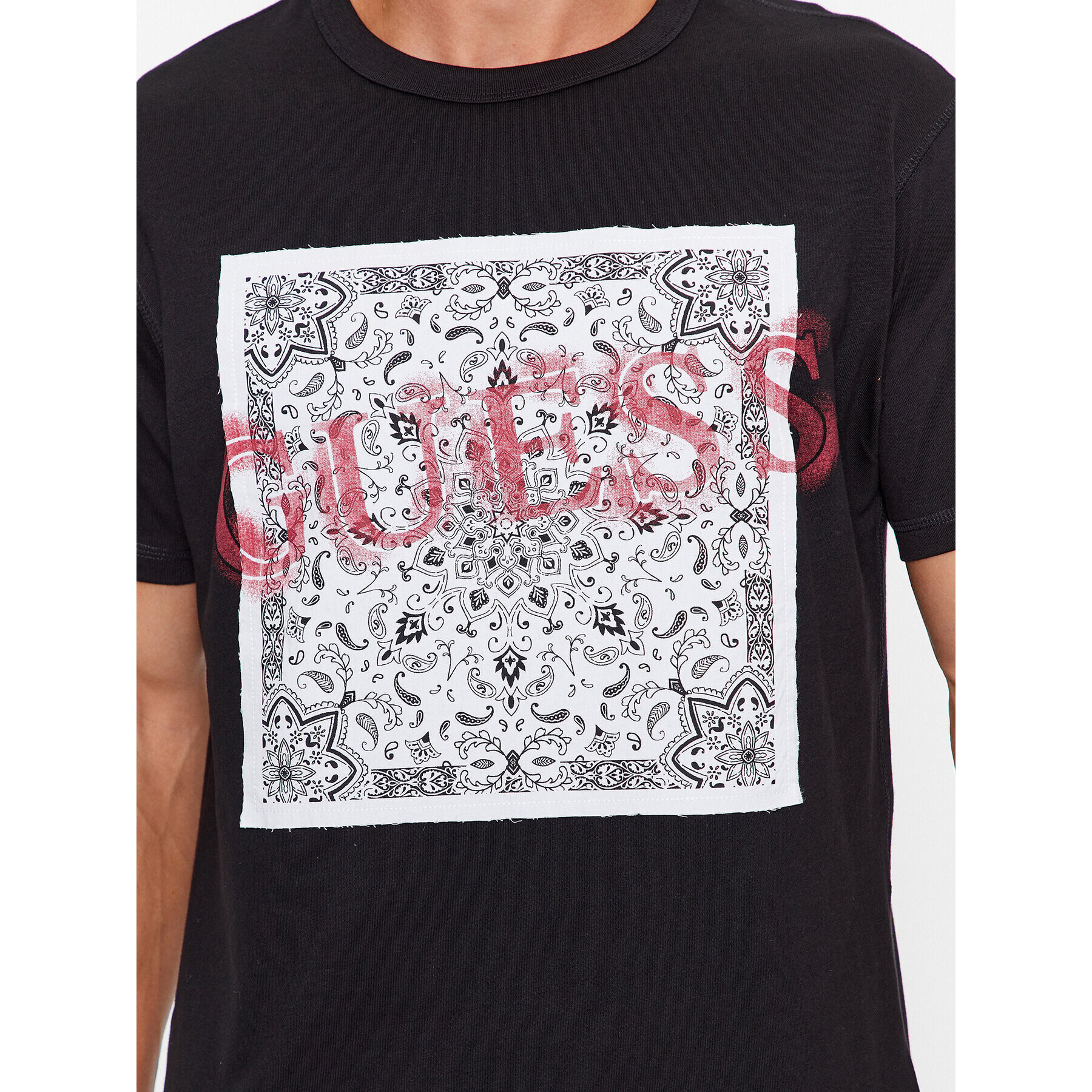 Guess Тишърт M3BI84 K8FQ4 Черен Regular Fit - Pepit.bg