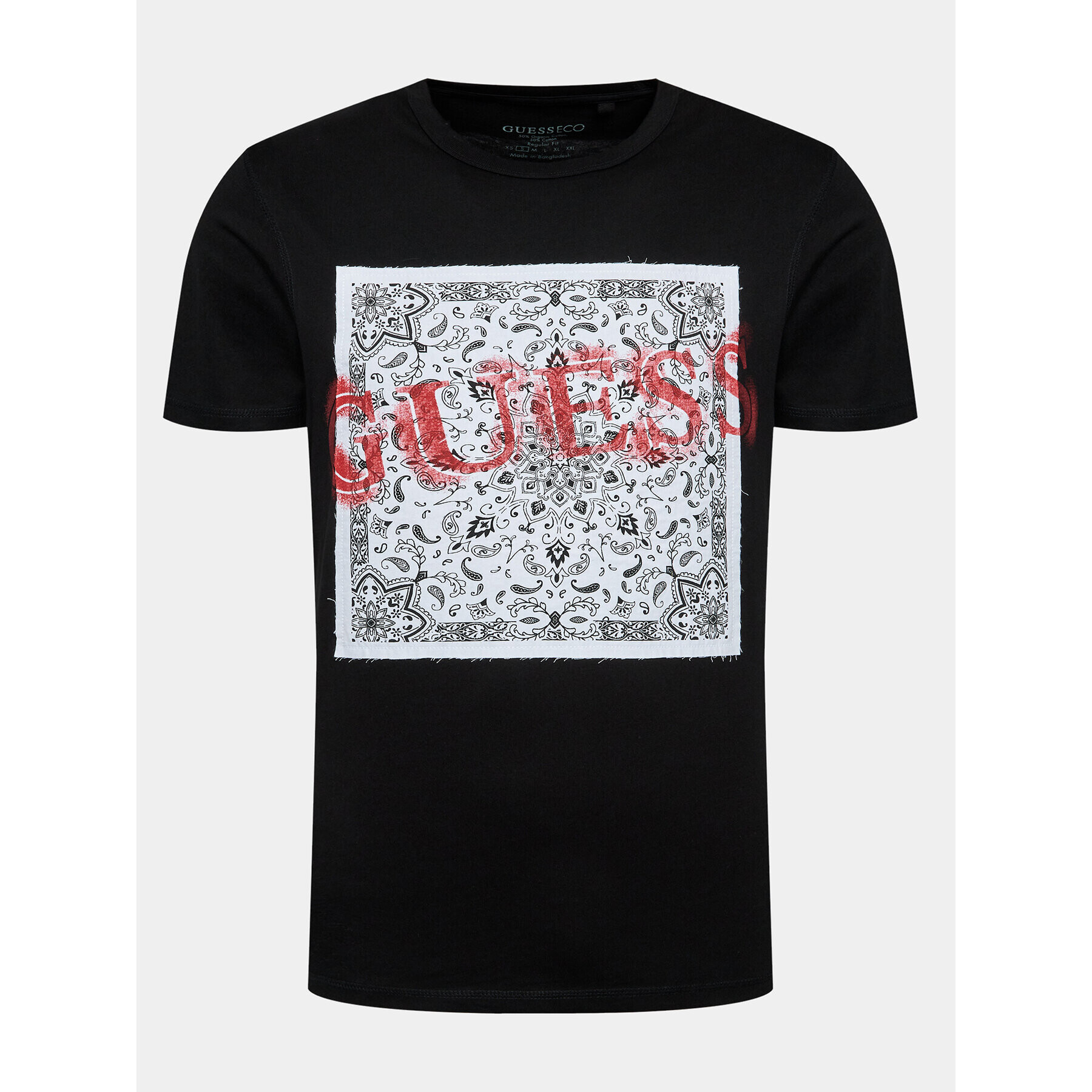 Guess Тишърт M3BI84 K8FQ4 Черен Regular Fit - Pepit.bg