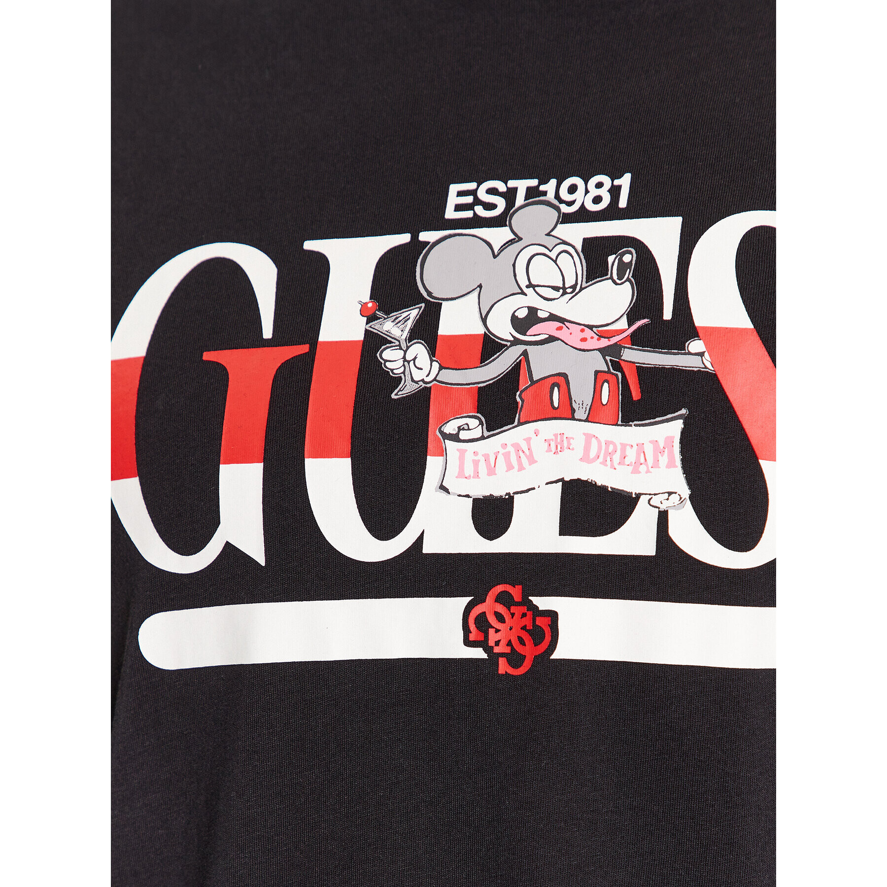 Guess Тишърт M3BI85 K9RM1 Черен Regular Fit - Pepit.bg