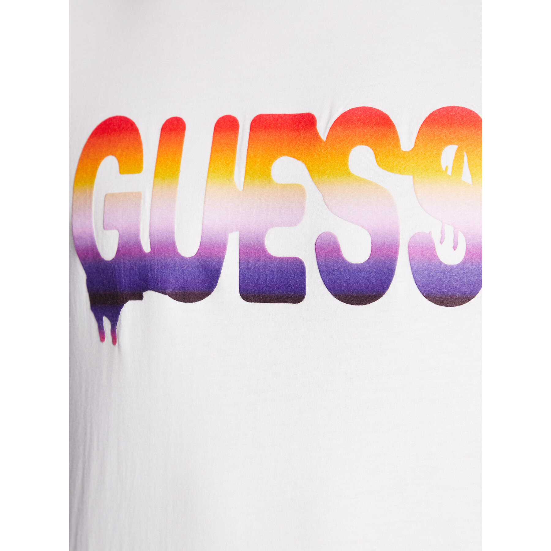 Guess Тишърт M3RI52 KBDK0 Бял Slim Fit - Pepit.bg