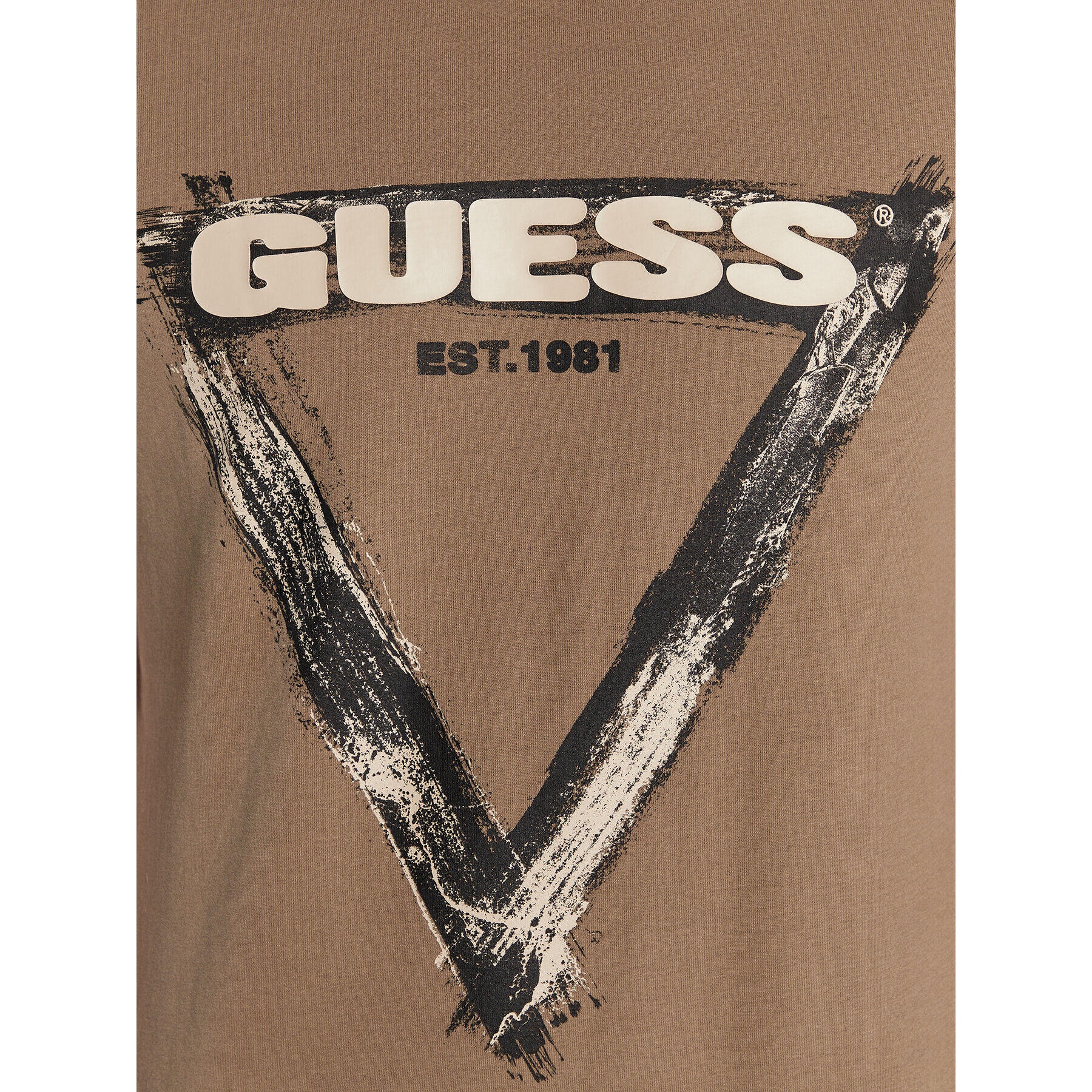 Guess Тишърт M3RI64 KBDL0 Зелен Slim Fit - Pepit.bg