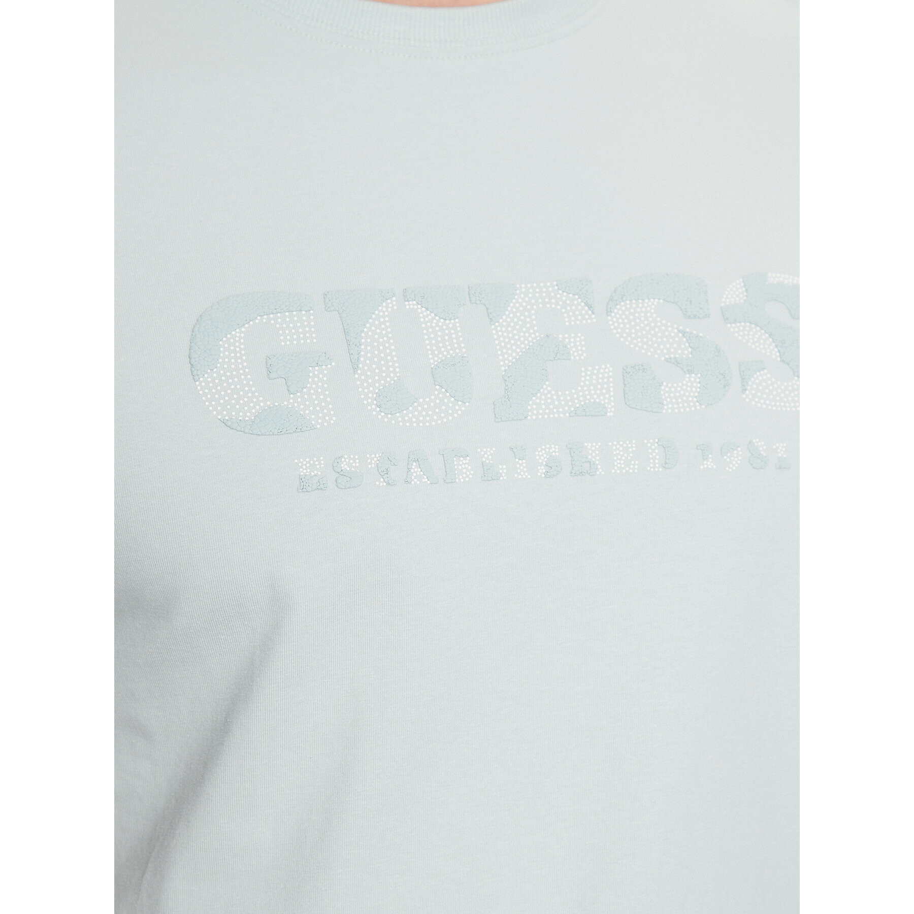Guess Тишърт M3YI26 J1314 Син Slim Fit - Pepit.bg