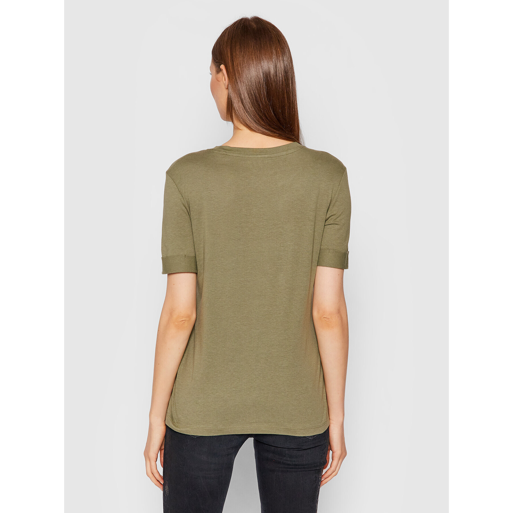 Guess Тишърт Maider W1BI08 K46D1 Зелен Relaxed Fit - Pepit.bg
