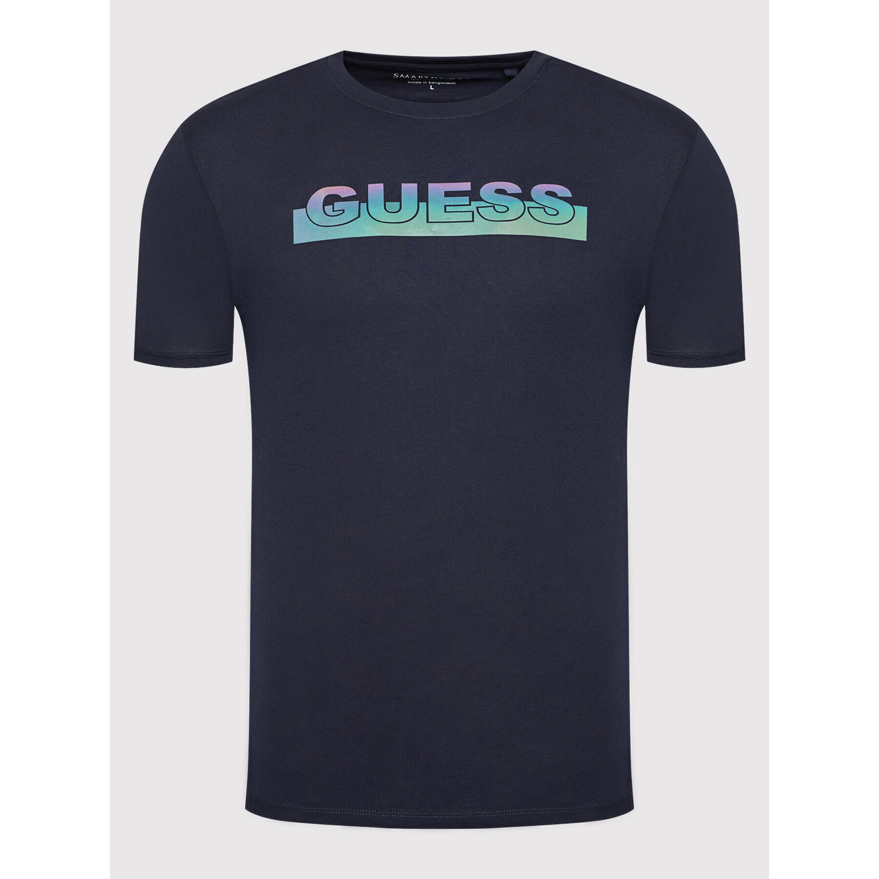 Guess Тишърт MBBI40 KAVR0 Тъмносин Regular Fit - Pepit.bg