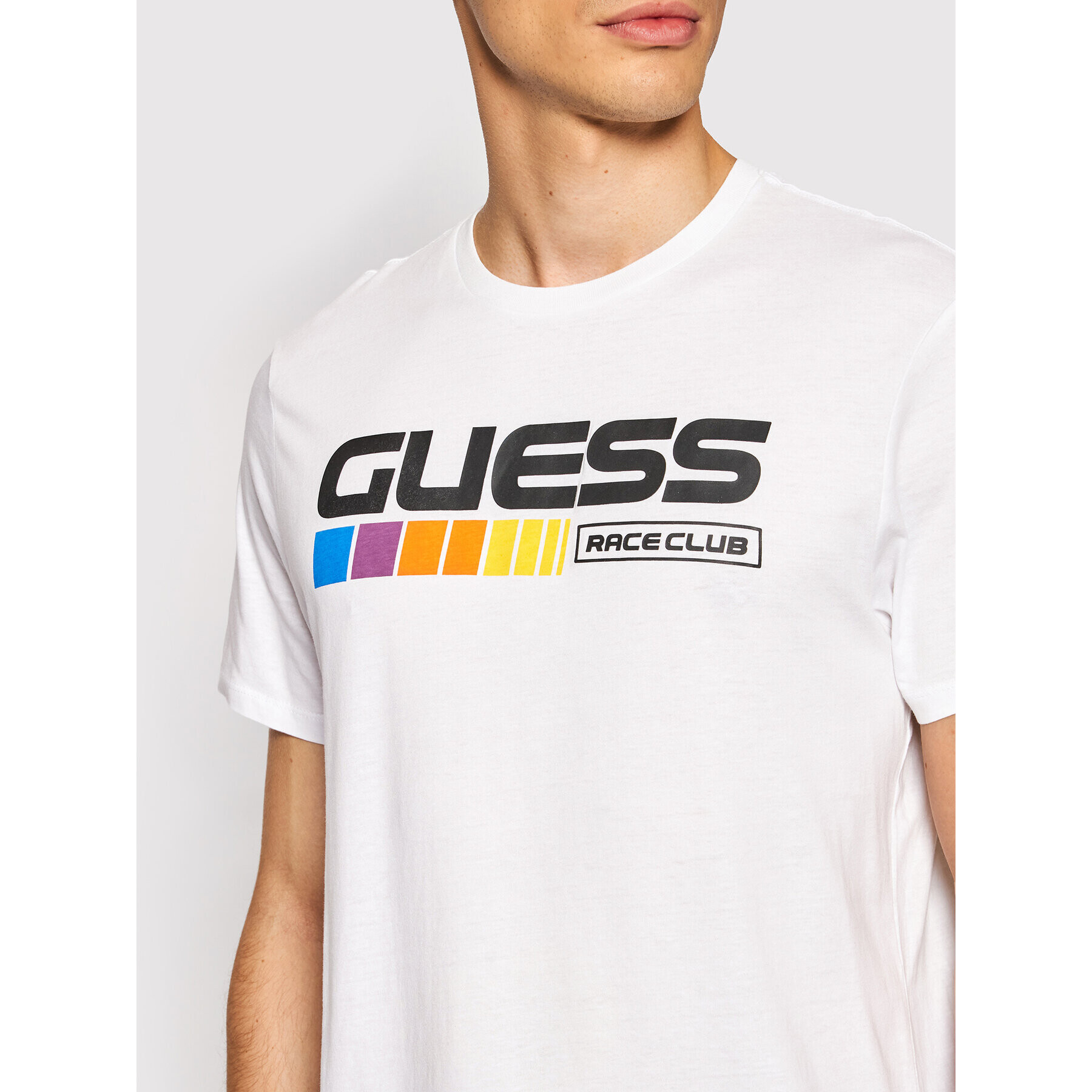 Guess Тишърт MBBI41 KARC1 Бял Regular Fit - Pepit.bg