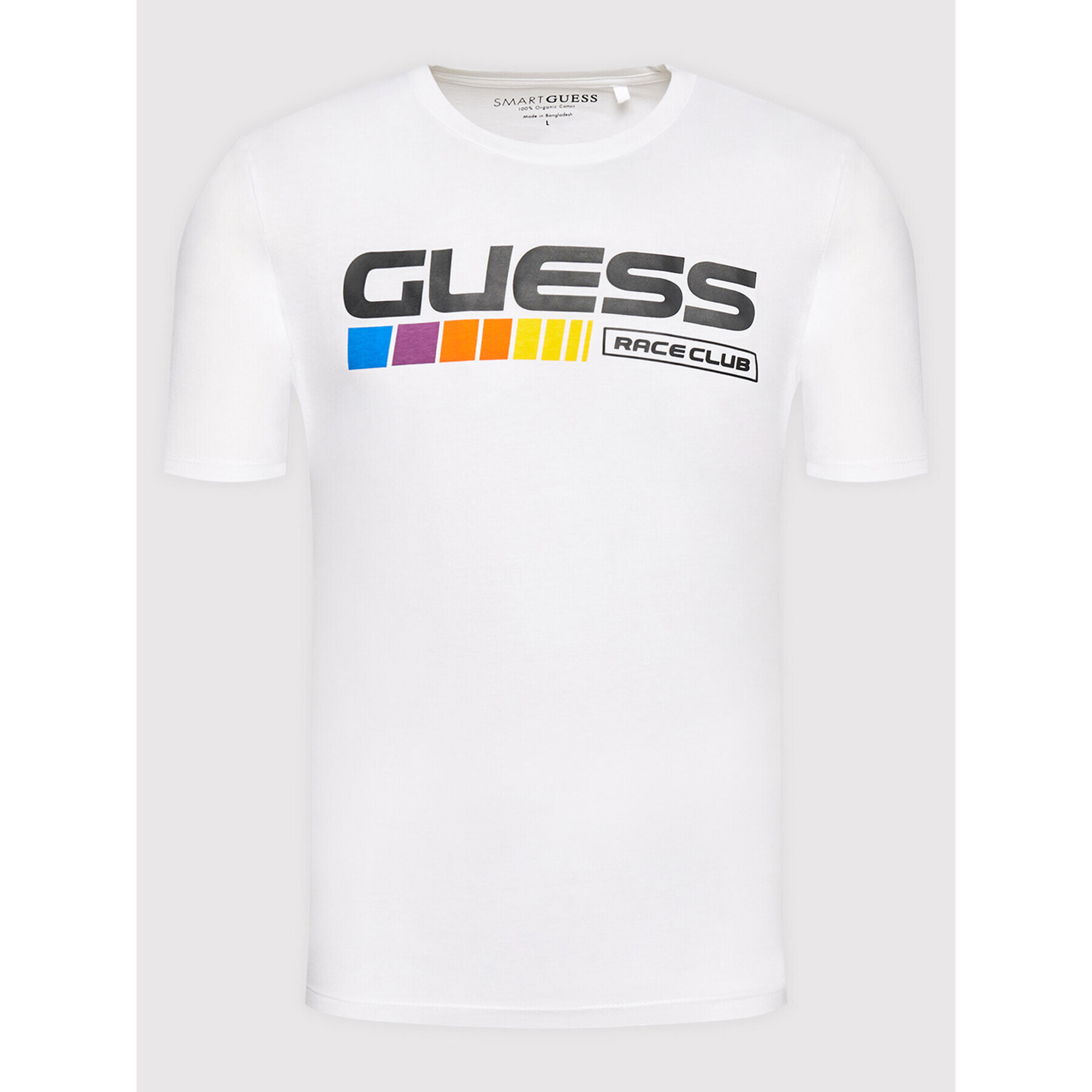 Guess Тишърт MBBI41 KARC1 Бял Regular Fit - Pepit.bg