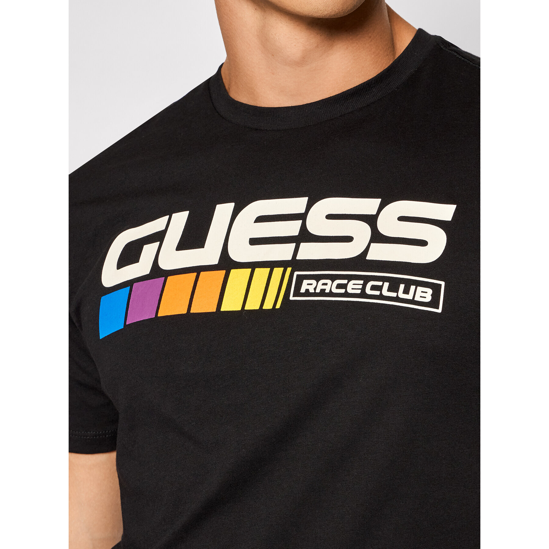 Guess Тишърт MBBI41 KARC1 Черен Regular Fit - Pepit.bg