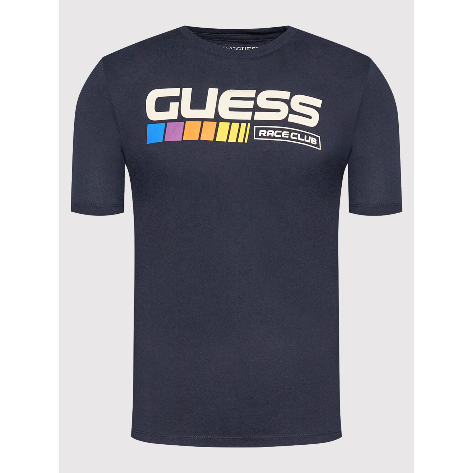 Guess Тишърт MBBI41 KARC1 Тъмносин Regular Fit - Pepit.bg