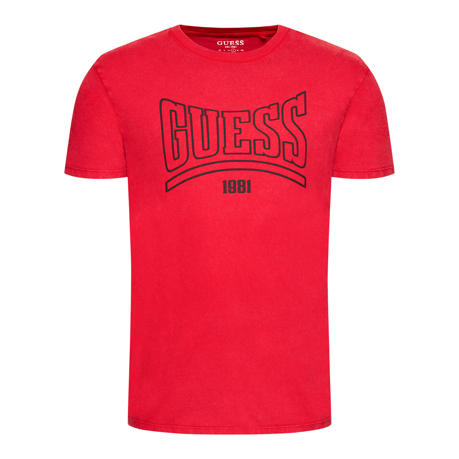 Guess Тишърт MBGI31 R9RM3 Червен Regular Fit - Pepit.bg