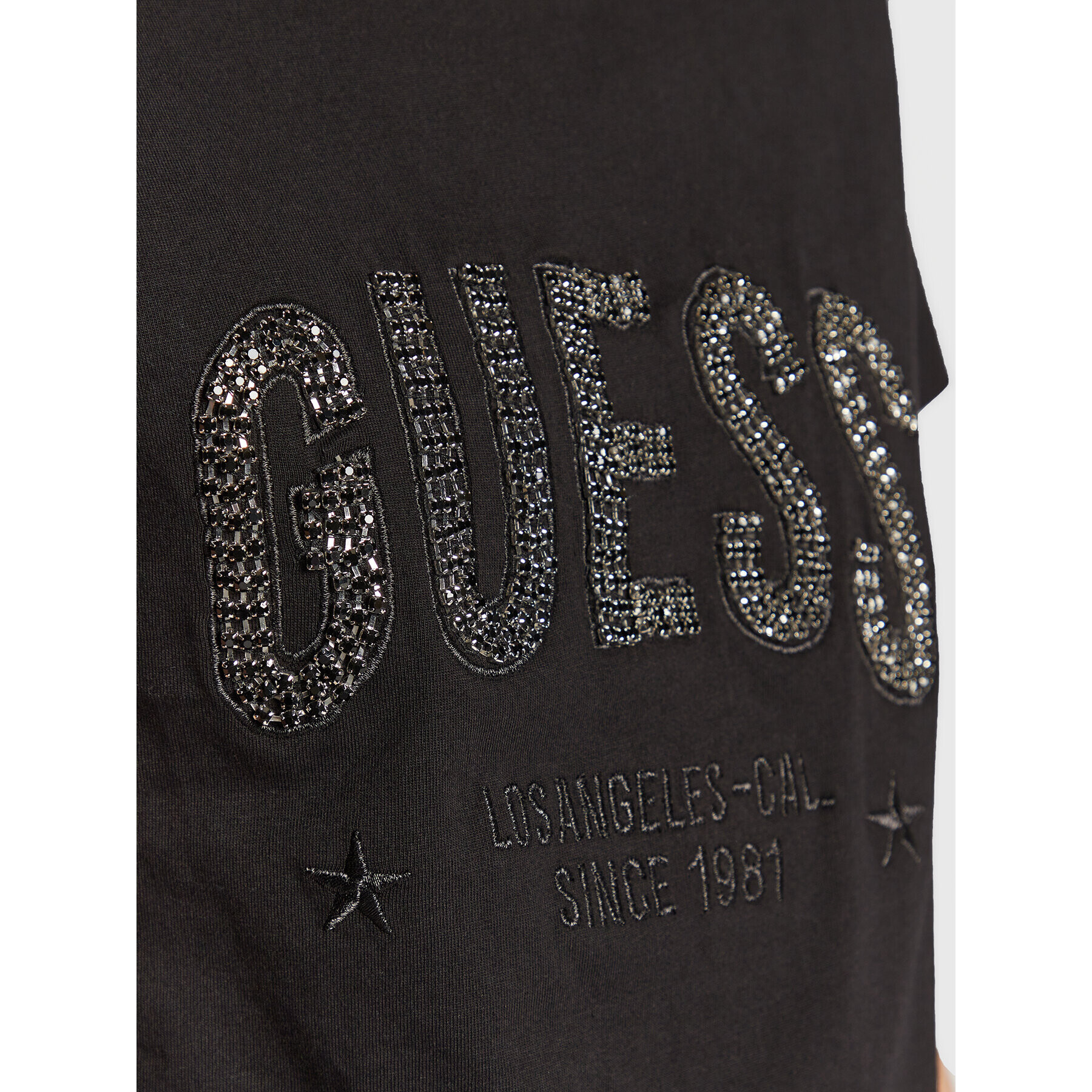 Guess Тишърт Mirela W2BI16 I3Z13 Черен Regular Fit - Pepit.bg