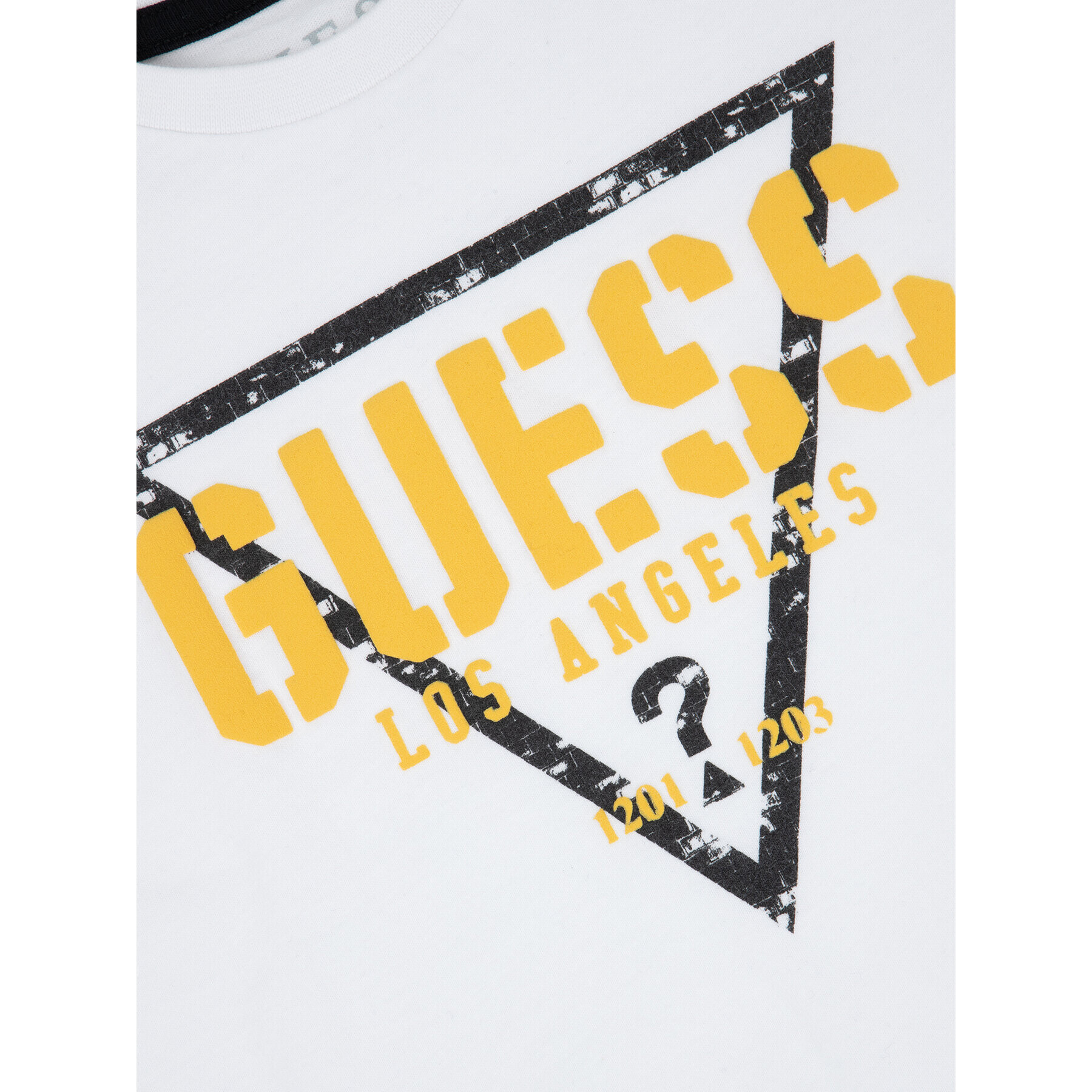 Guess Тишърт N01I00 K82E0 Бял Regular Fit - Pepit.bg
