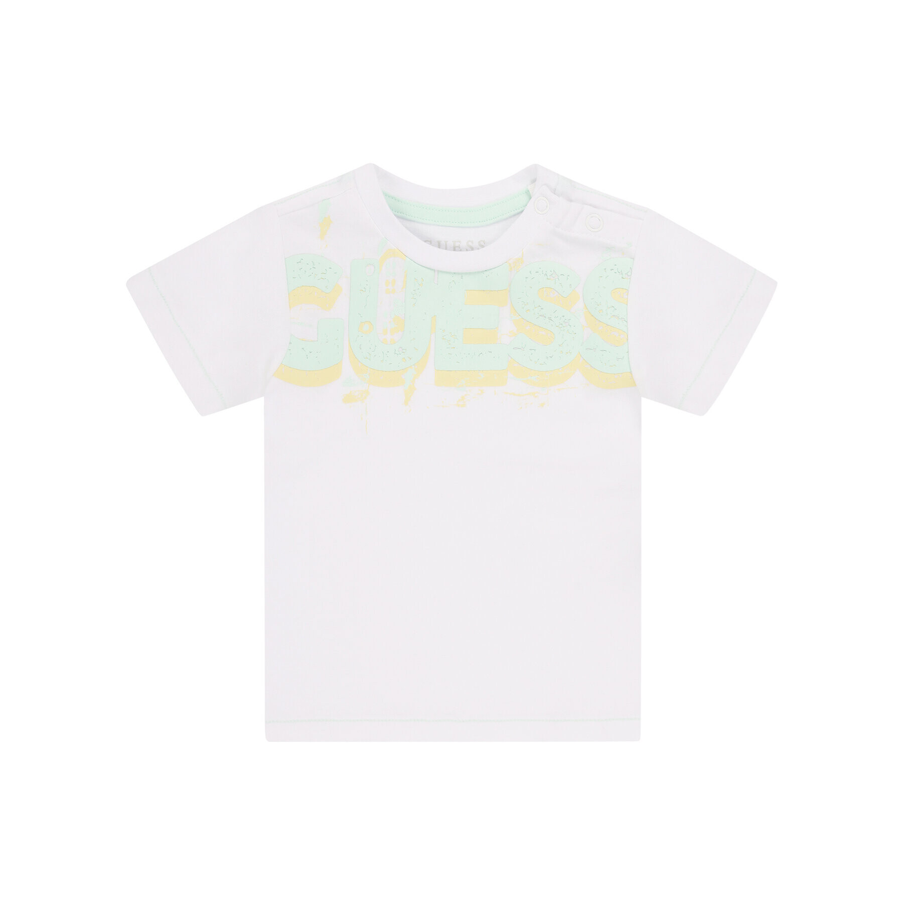 Guess Тишърт N02I08 K5M20 Бял Regular Fit - Pepit.bg