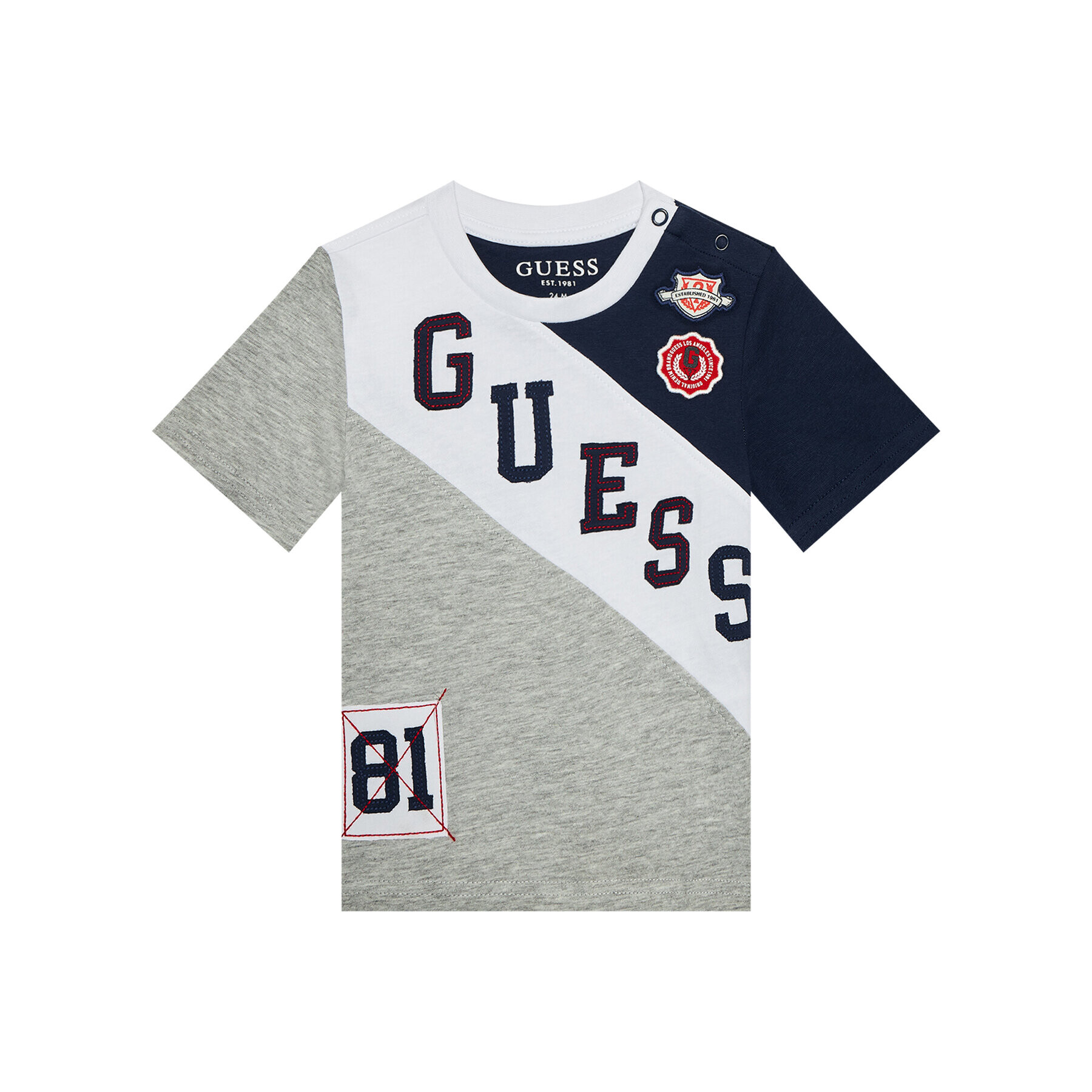 Guess Тишърт N1RI18 K8HM0 Цветен Regular Fit - Pepit.bg