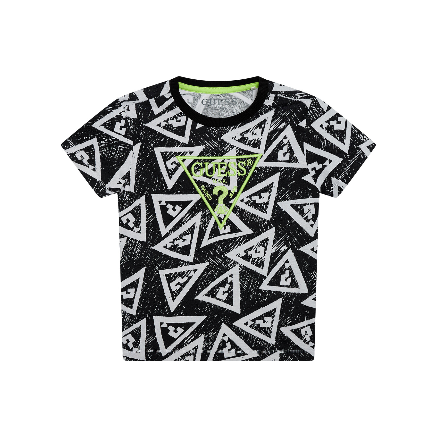Guess Тишърт N1YI07 K8HM0 Черен Regular Fit - Pepit.bg