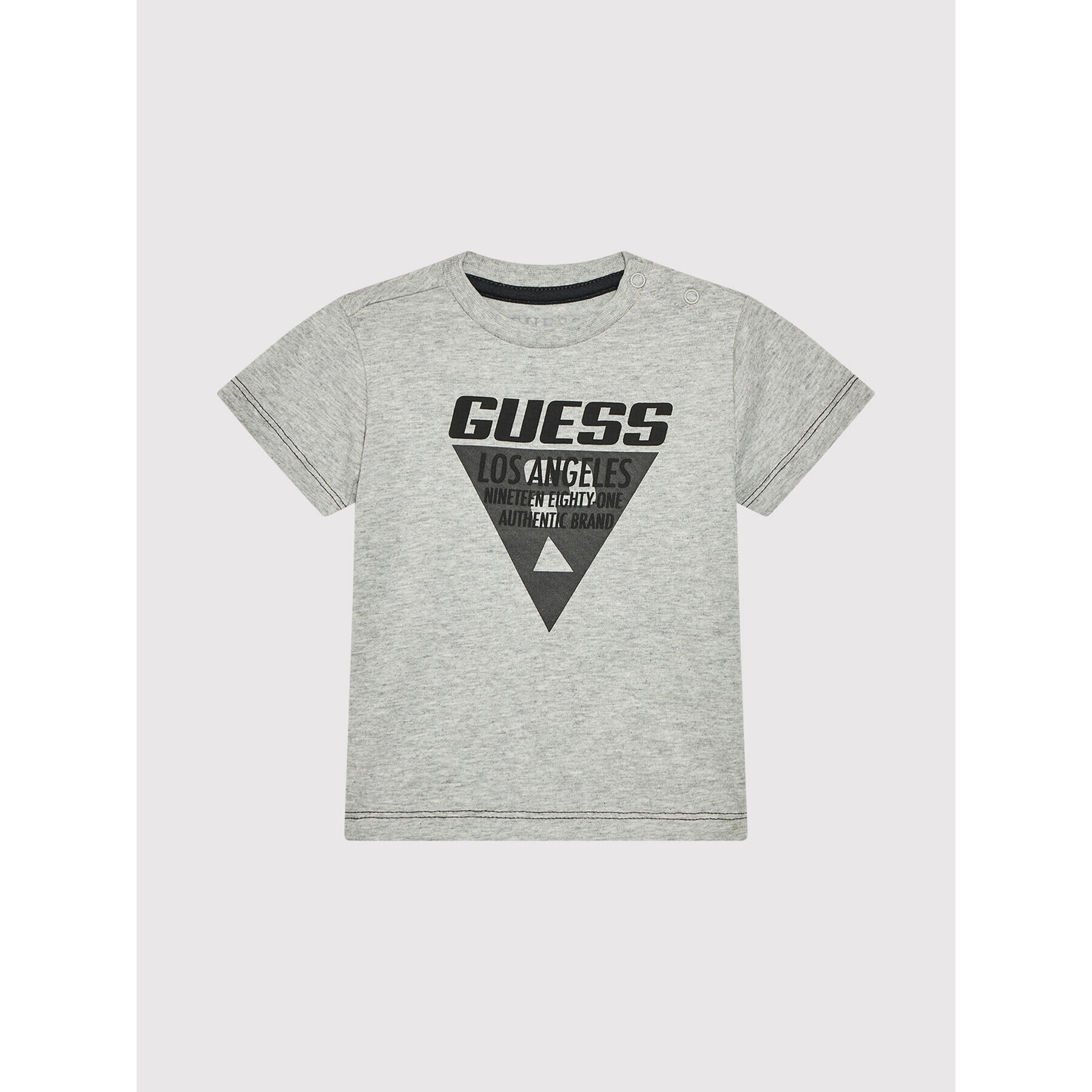 Guess Тишърт N1YI24 K8HM0 Сив Regular Fit - Pepit.bg