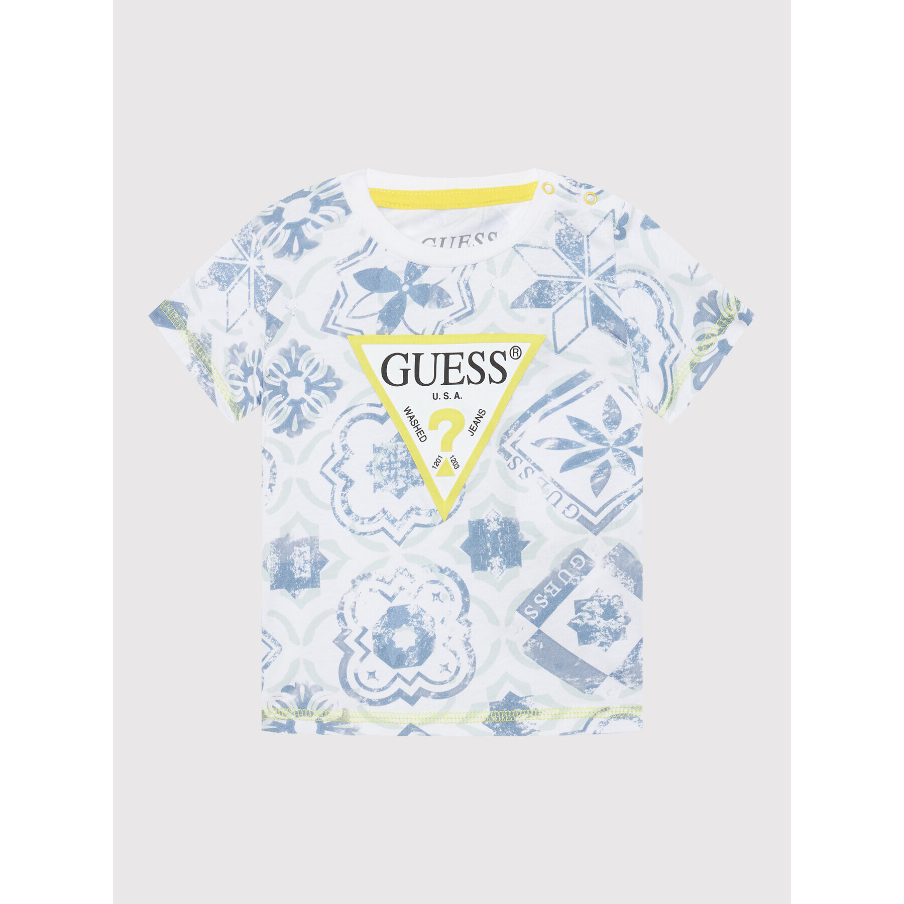 Guess Тишърт N2GI06 K8HM3 Бял Regular Fit - Pepit.bg